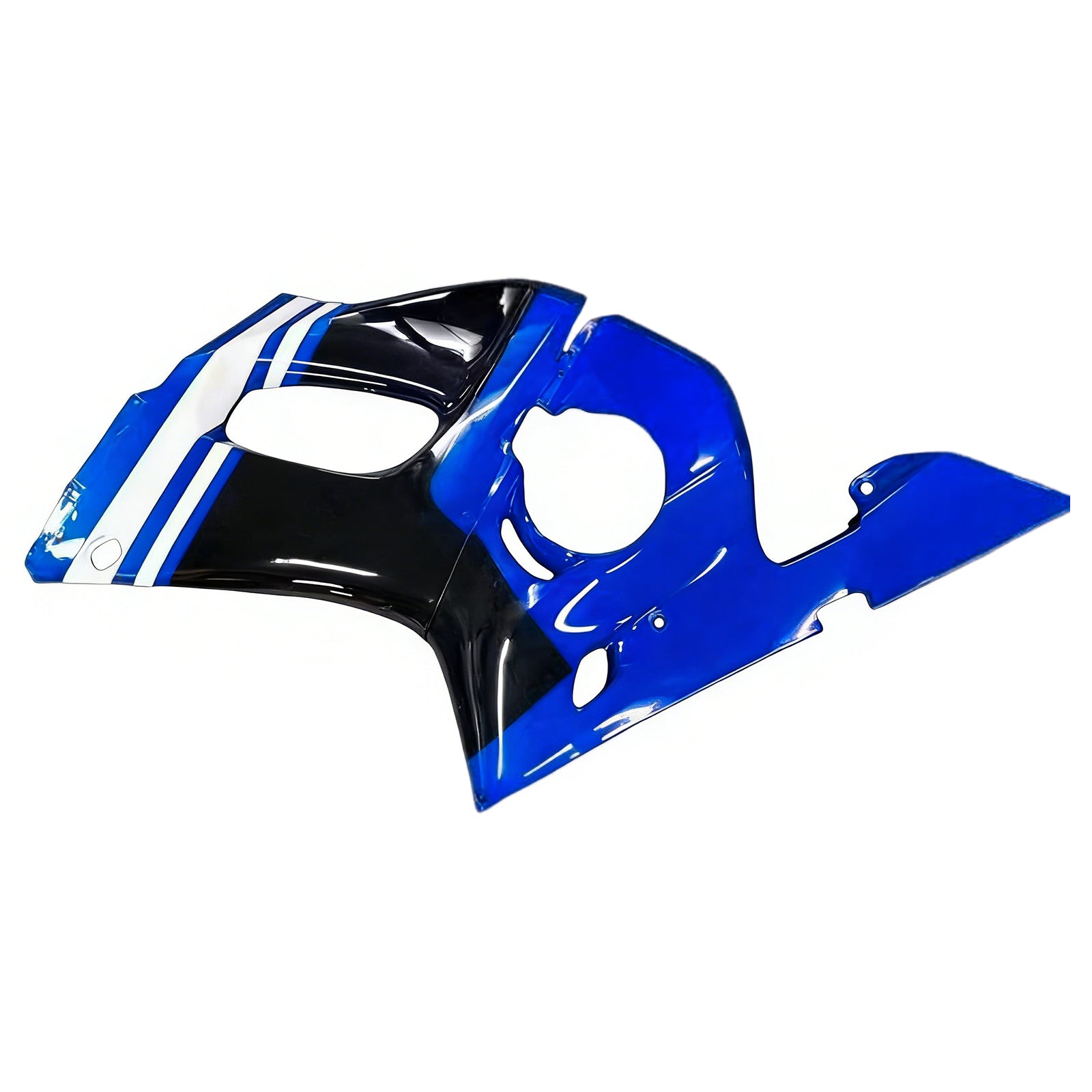 Amotopart Yamaha 1998-2002 YZF 600 R6 Black Blue Fairing Kit