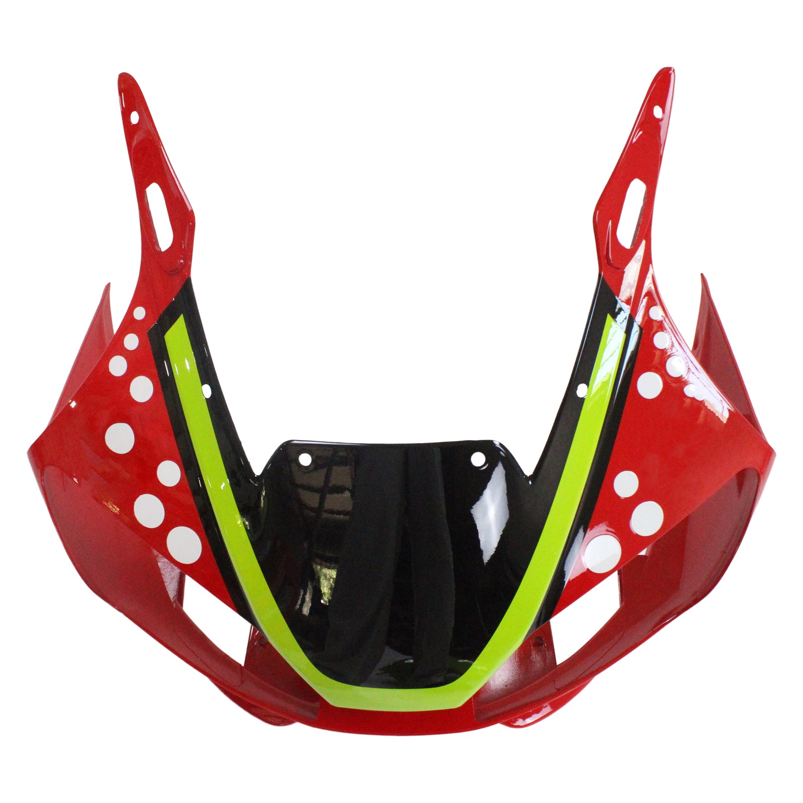 Amotopart 1998-2002 YZF 600 R6 Yamaha Red & Green Shark Tands Fairing Kit