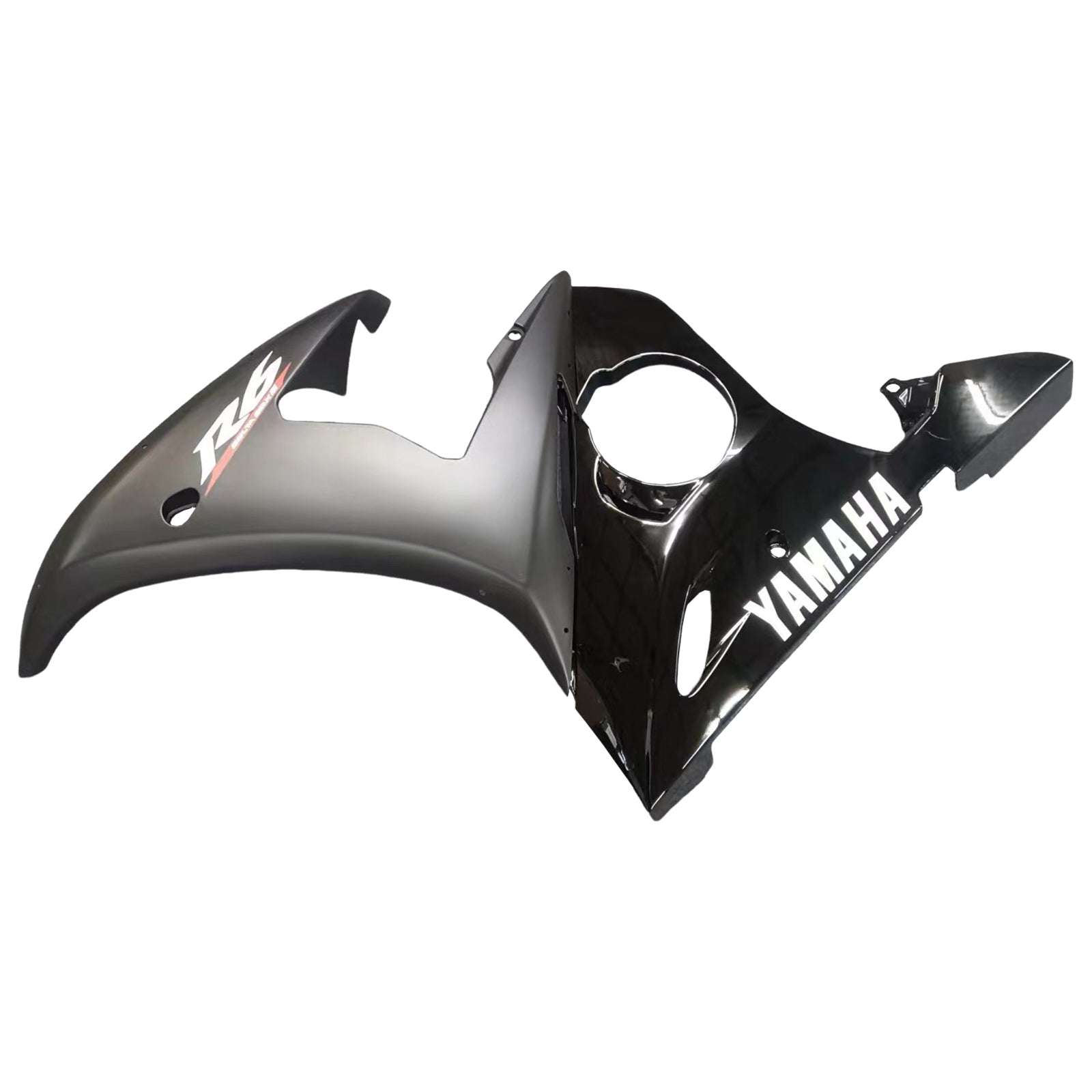 Amotopart 2003-2004 Yamaha R6 & 2006-2009 YZF R6S Fairing Matt Black Kit