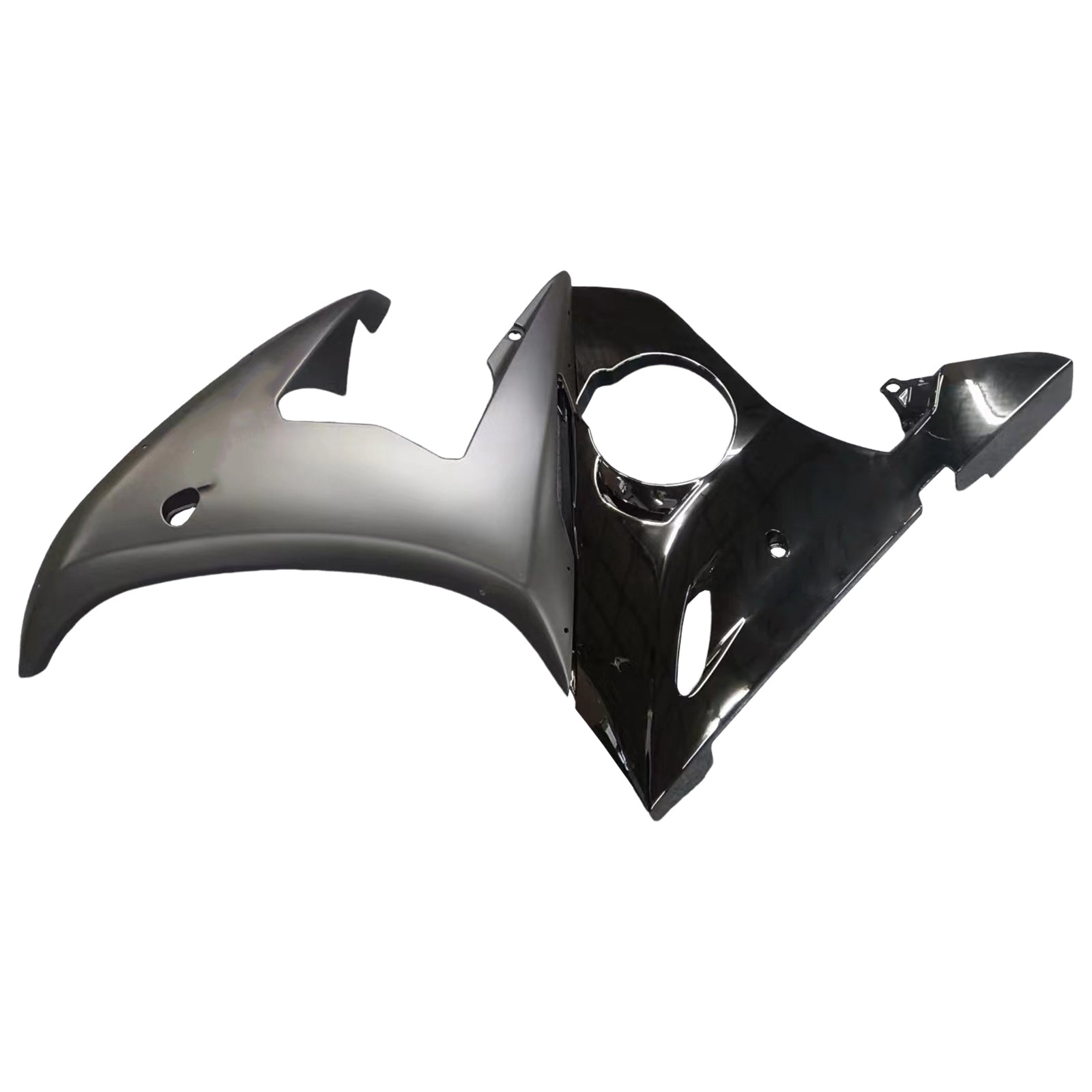 Amotopart 2003-2004 Yamaha R6 & 2006-2009 YZF R6S Fairing Matt Black Kit