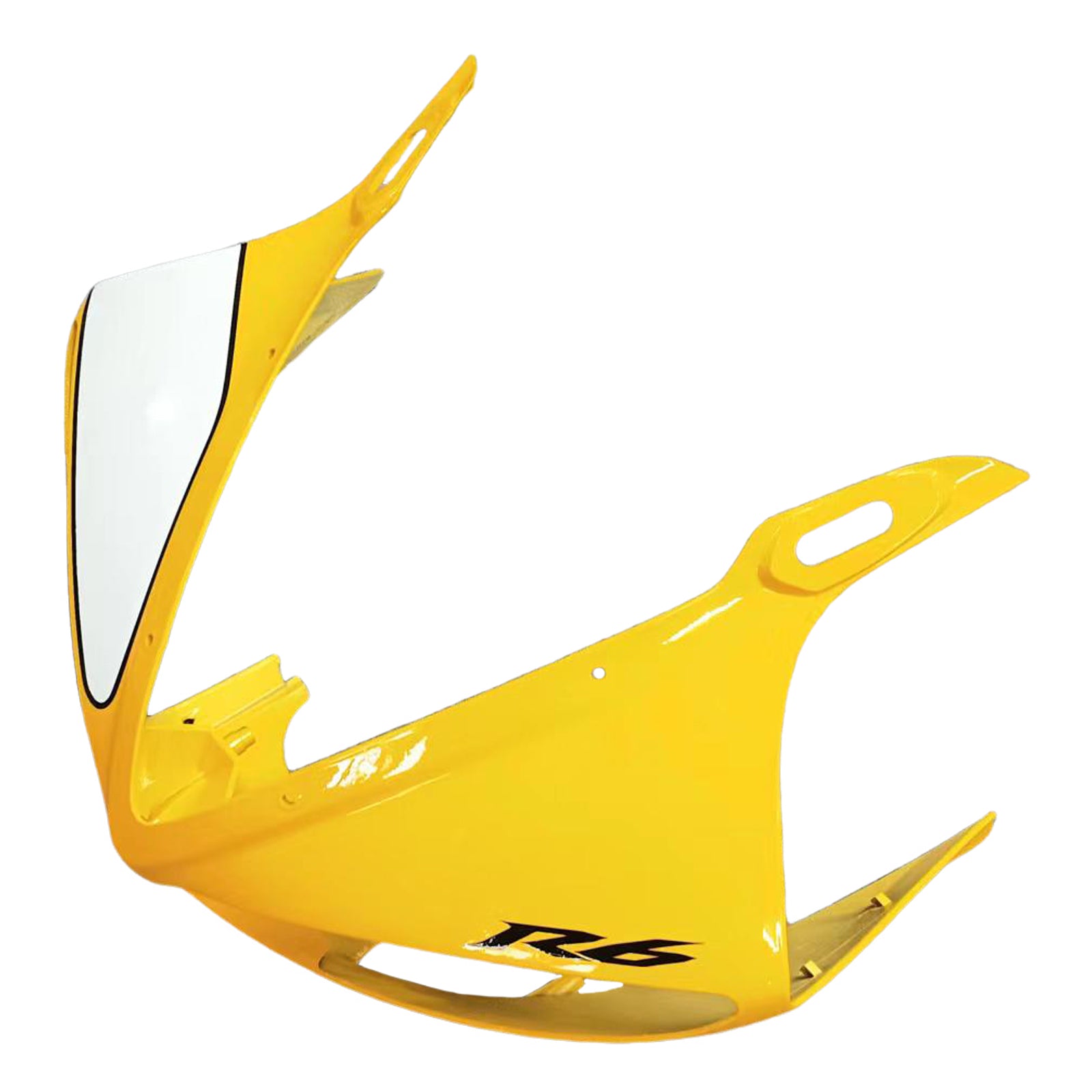 Amotopart 2003-2004 Yamaha R6 & 2006-2009 YZF R6S Fairing Yellow&White Kit