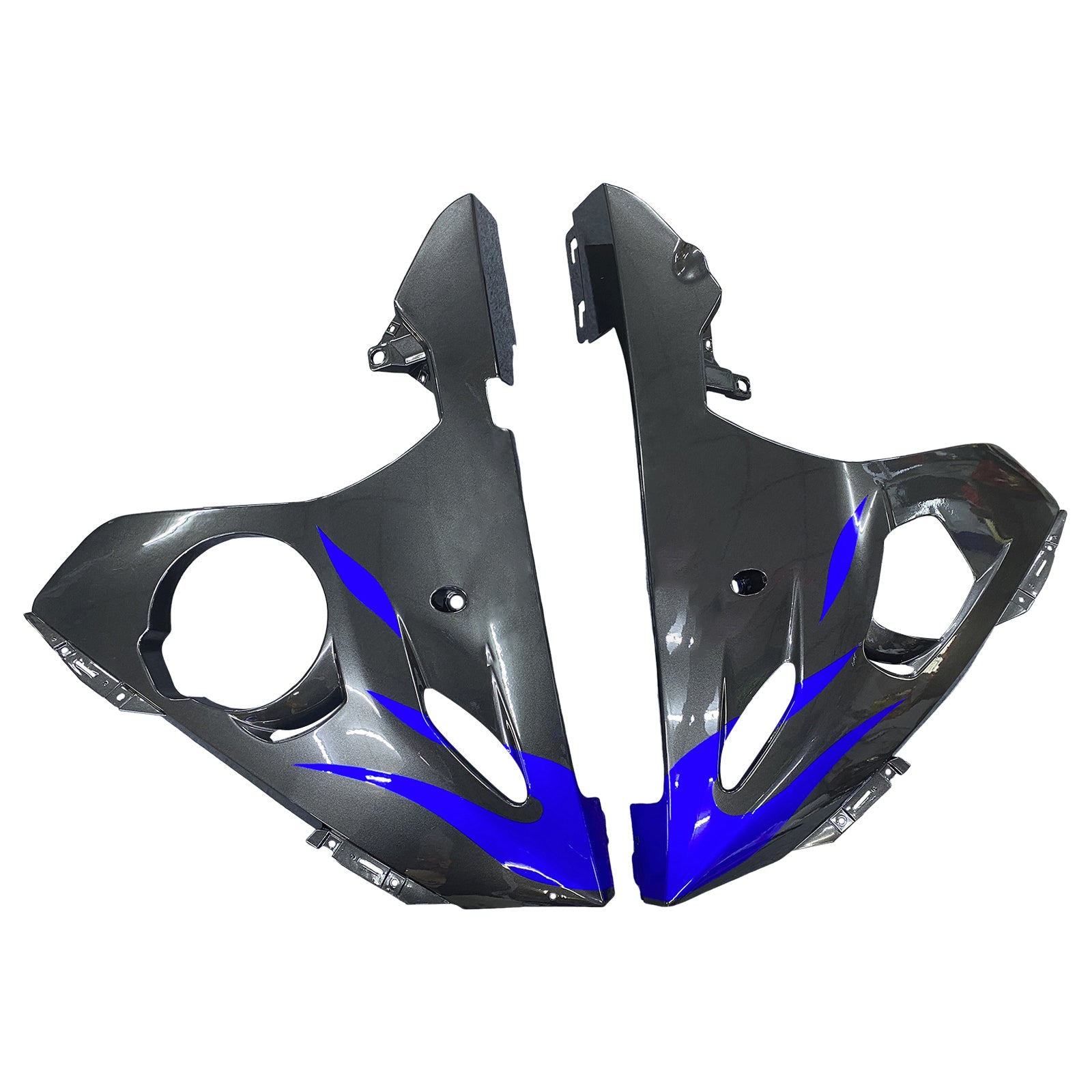 Amotopart 2003-2004 Yamaha R6 & 2006-2009 YZF R6S Fairing G-Blue Kit