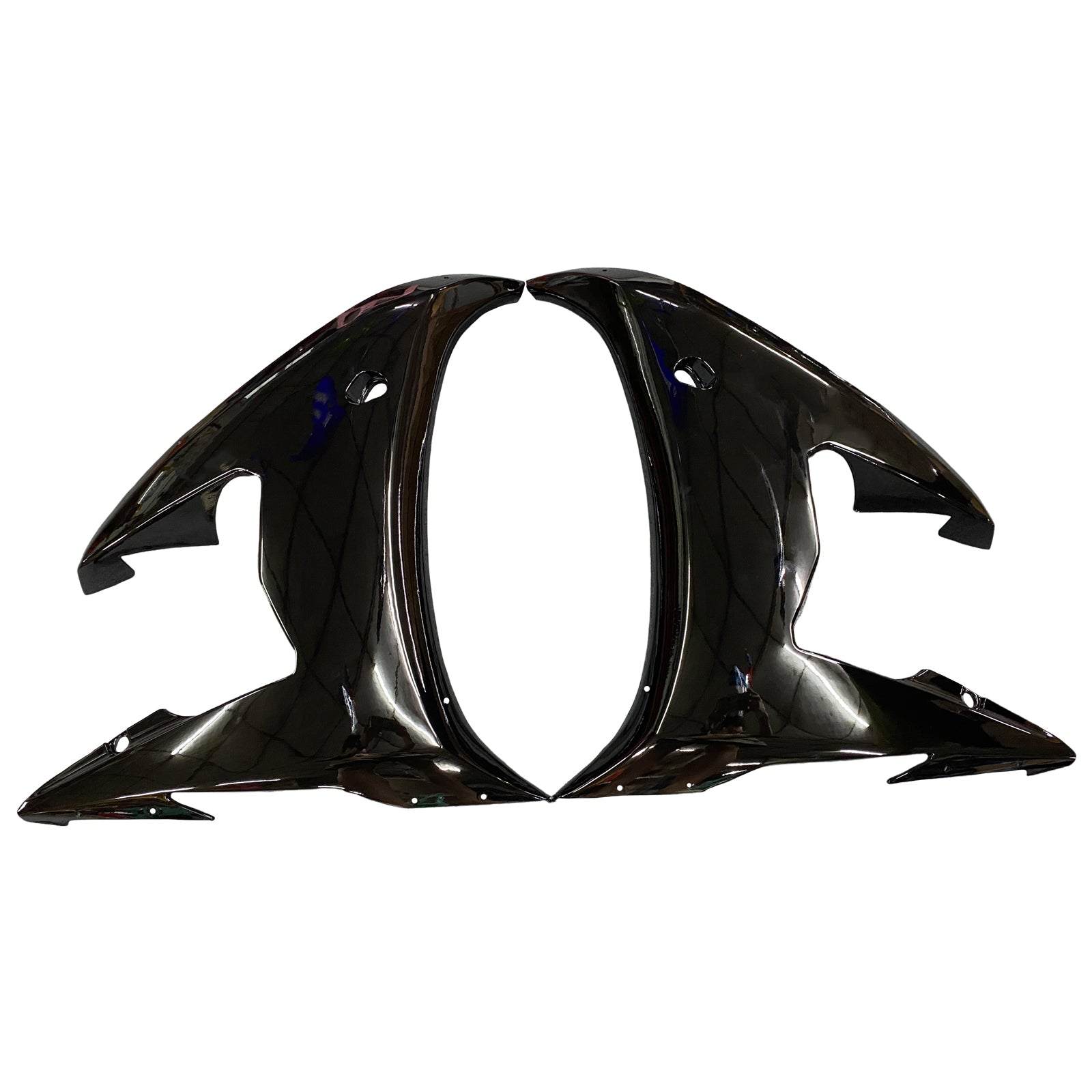 Amotopart 2003-2004 Yamaha R6 & 2006-2009 YZF R6S Fairing G-Black Kit