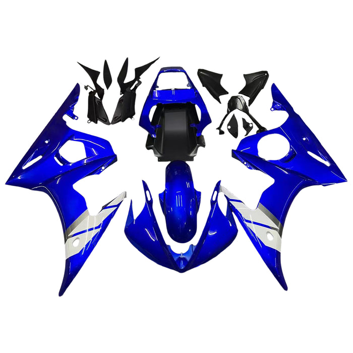 Amotopart 2003-2004 Yamaha R6 & 2006-2009 YZF R6S G-Blue Fairing Kit