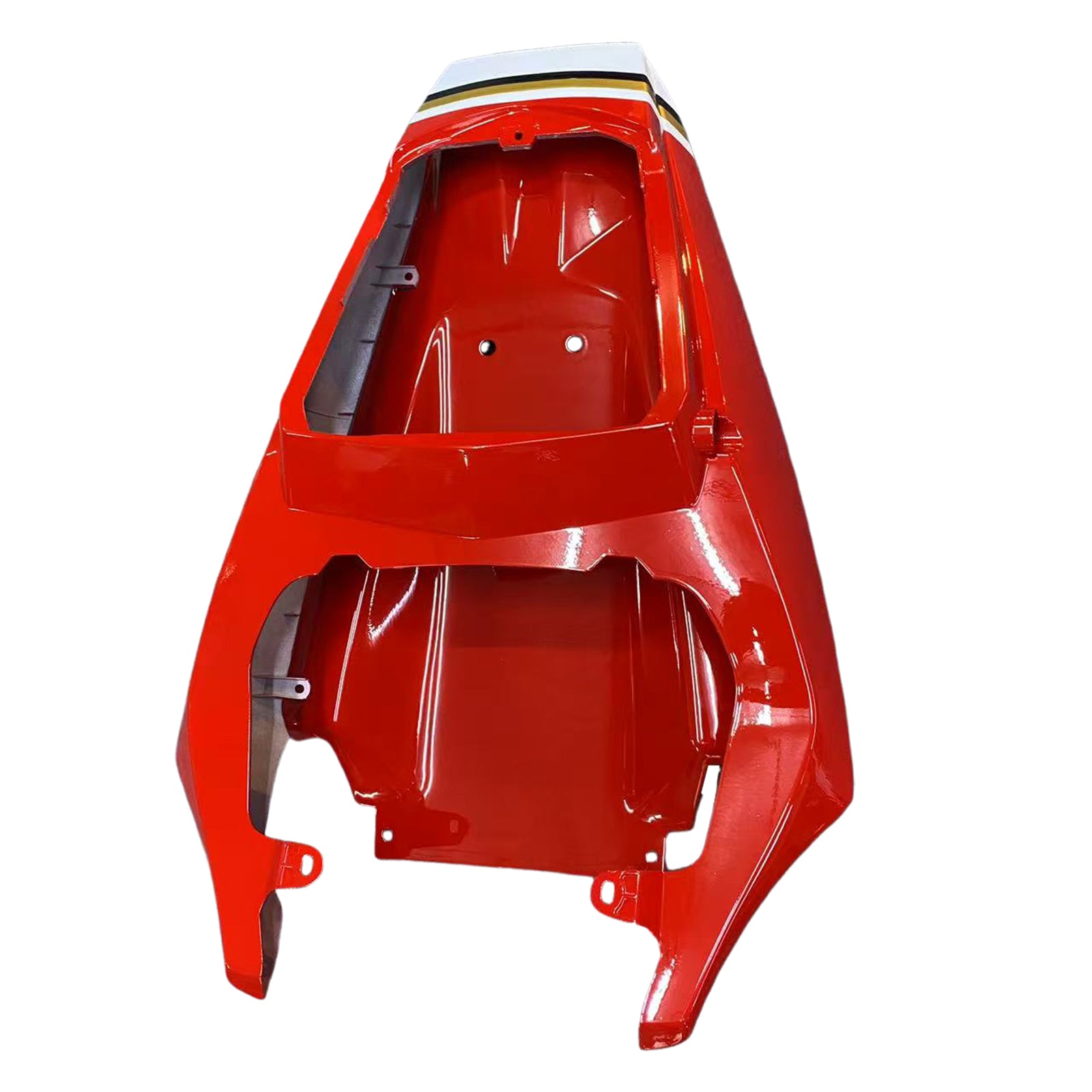 Amotopart 2003-2004 ヤマハ R6 & 2006-2009 YZF R6S フェアリング レッド&ホワイト カラーキット