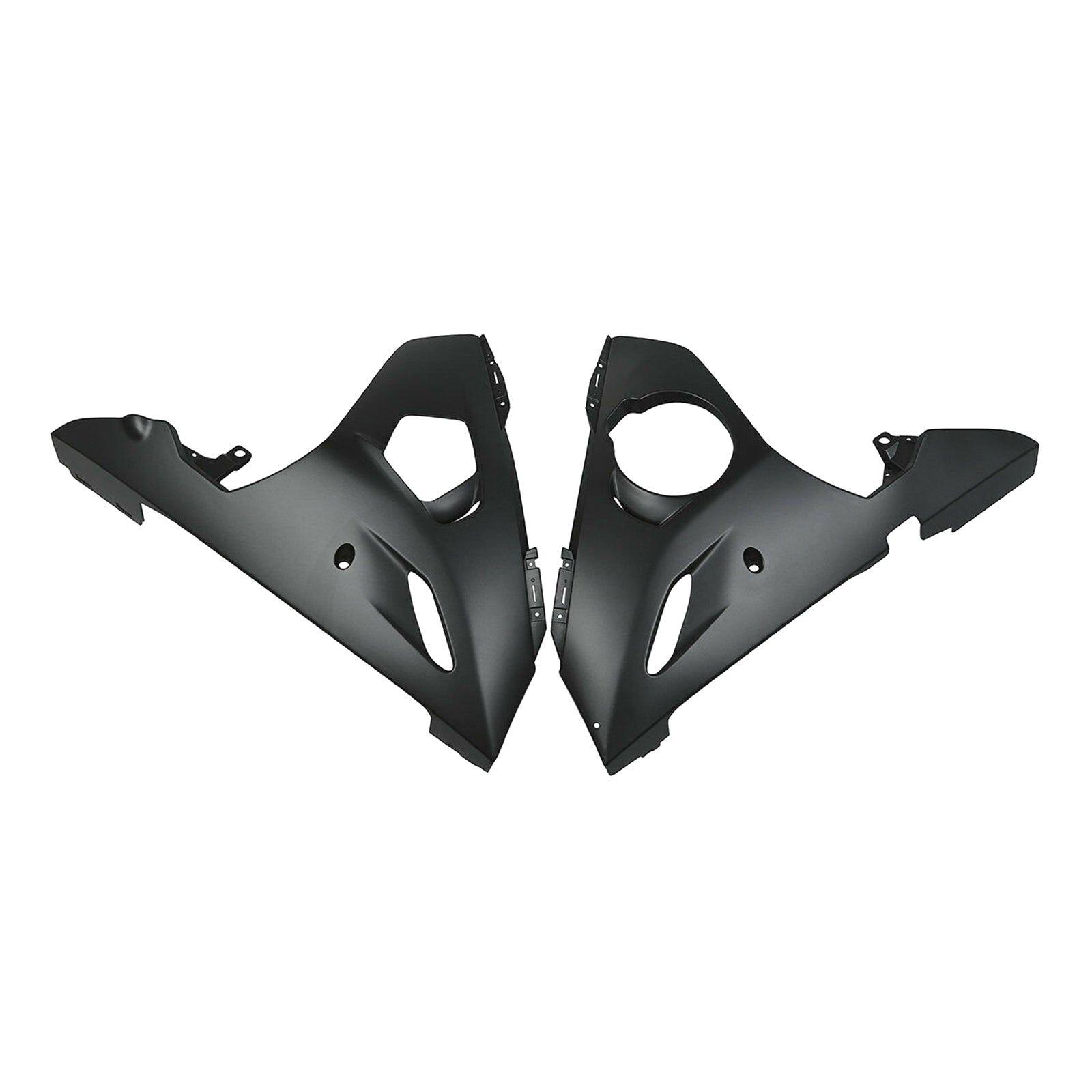 Amotopart 2003 2004 Yamaha YZF R6 & 2006-2009 YZF R6S Black Fairing Kit