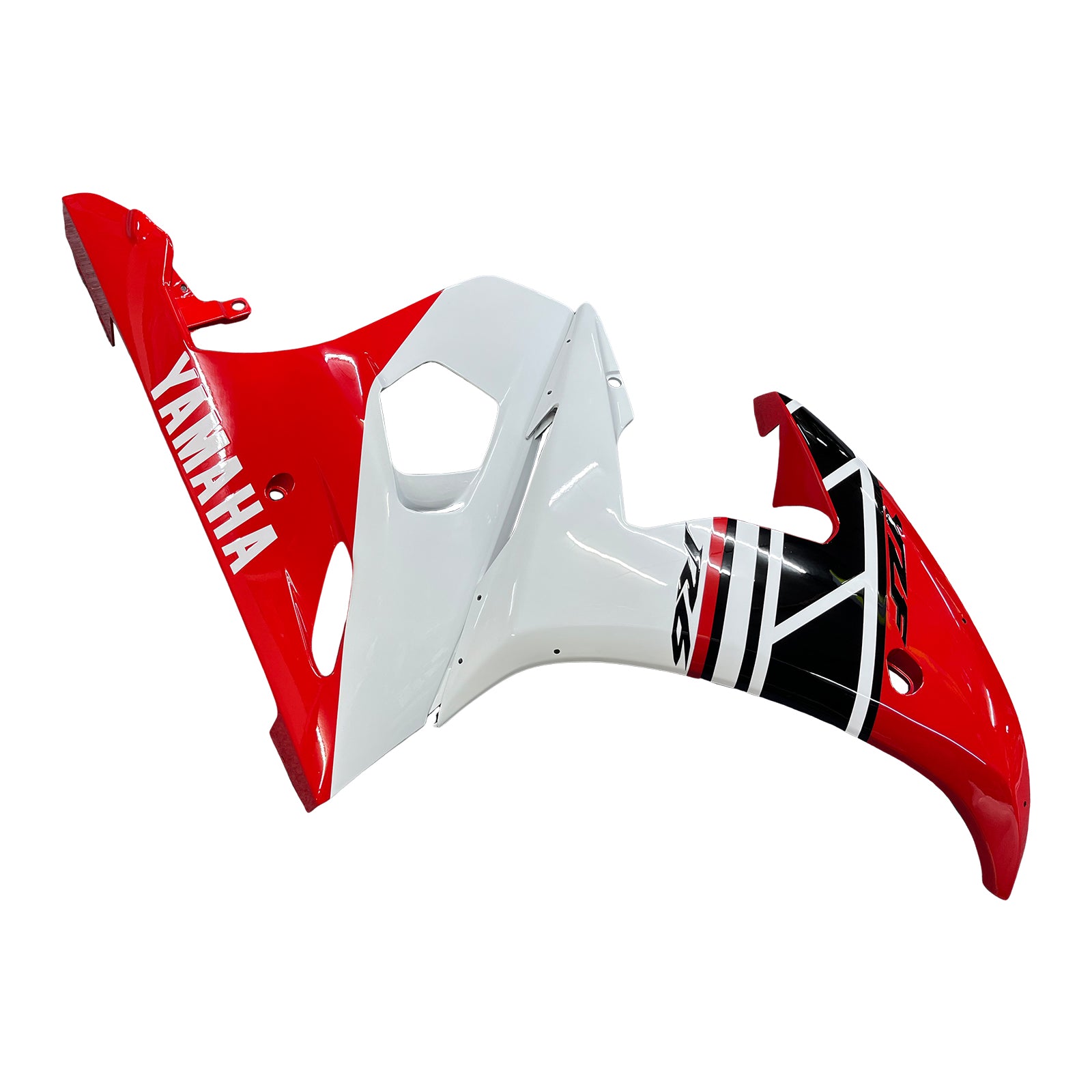 Amotopart 2005 Yamaha YZF-R6 Red&White Fairing Kit