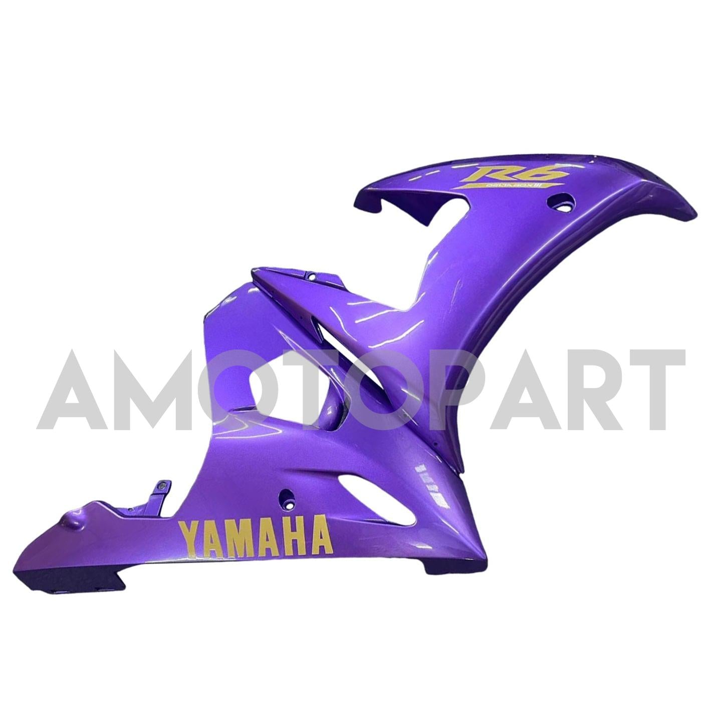 Amotopart Yamaha 2003-2004 YZF 600 R6 & Lila Verkleidungssatz YZF R6S 2006–2009