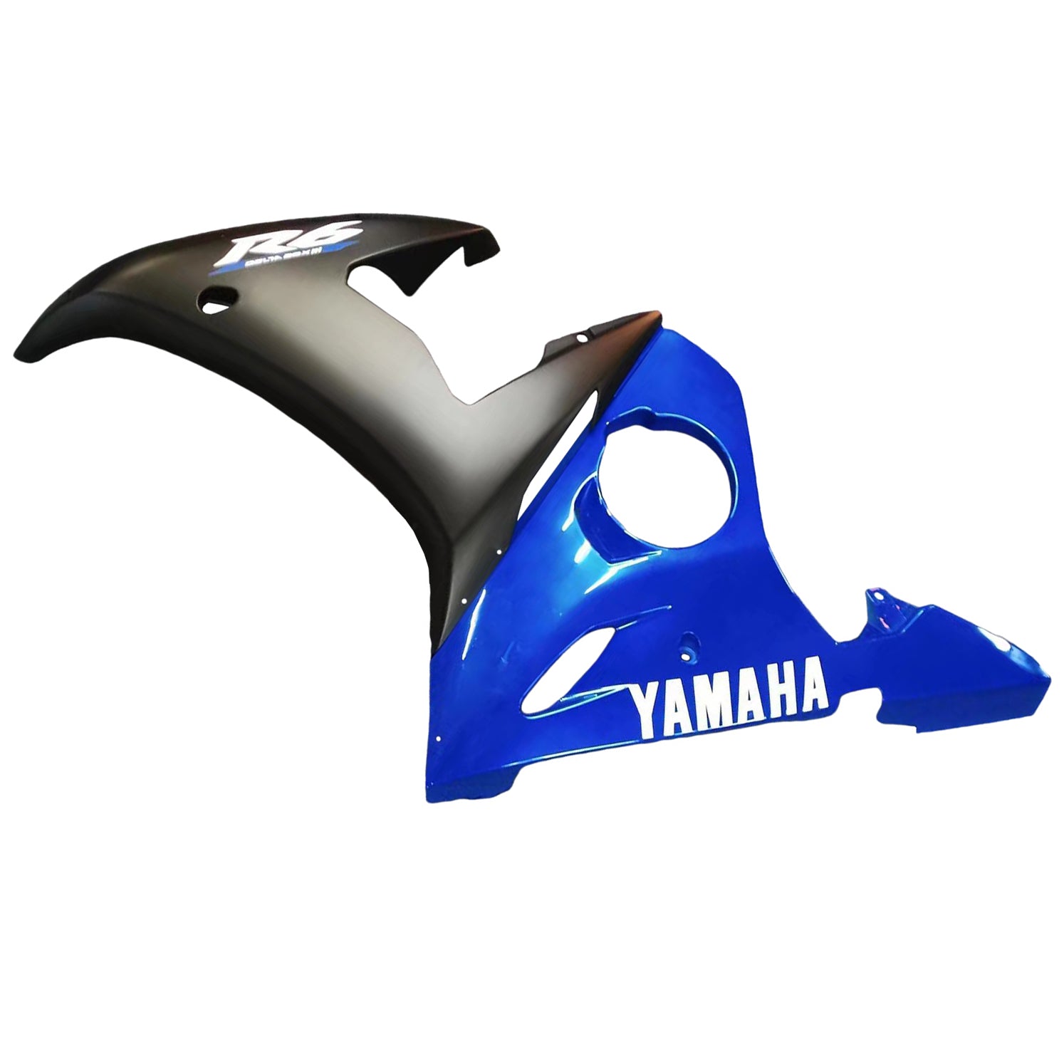 Amotopart Yamaha 2003-2004 YZF 600 R6 &amp; 2006-2009 YZF R6S Blau-Schwarze Verkleidung