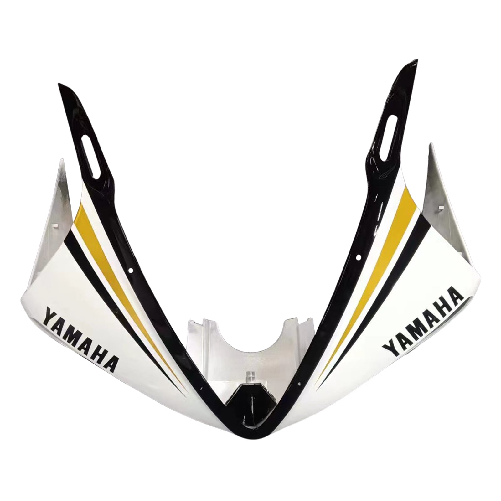 Amotopart 2003-2004 YZF 600 R6 e 2006-2009 YZF R6S Yamaha Kit carenatura bianco e oro