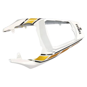 Amotopart 2003-2004 YZF 600 R6 & 2006-2009 YZF R6S Yamaha White&Gold Fairing Kit