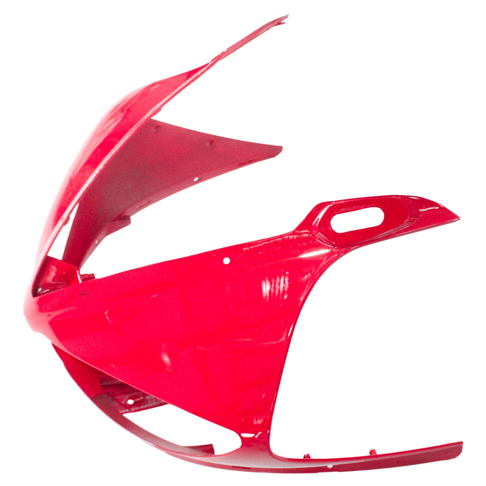 Amotopart Yamaha 2003-2004 YZF 600 R6 & 2006-2009 YZF R6S Kit de carénage rouge et blanc