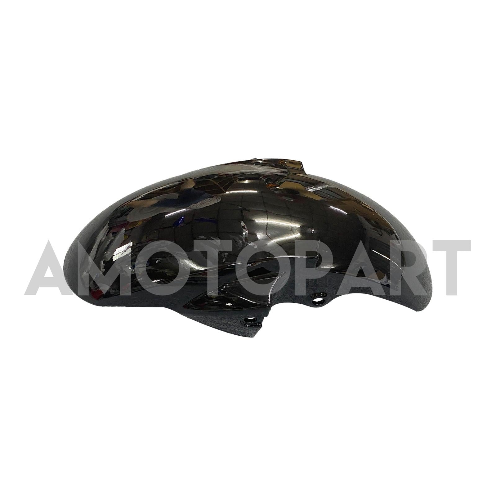 Amotopart Yamaha 2003-2004 YZF 600 R6 & 2006-2009 YZF R6S Black with Gold Logo Fairing Kit