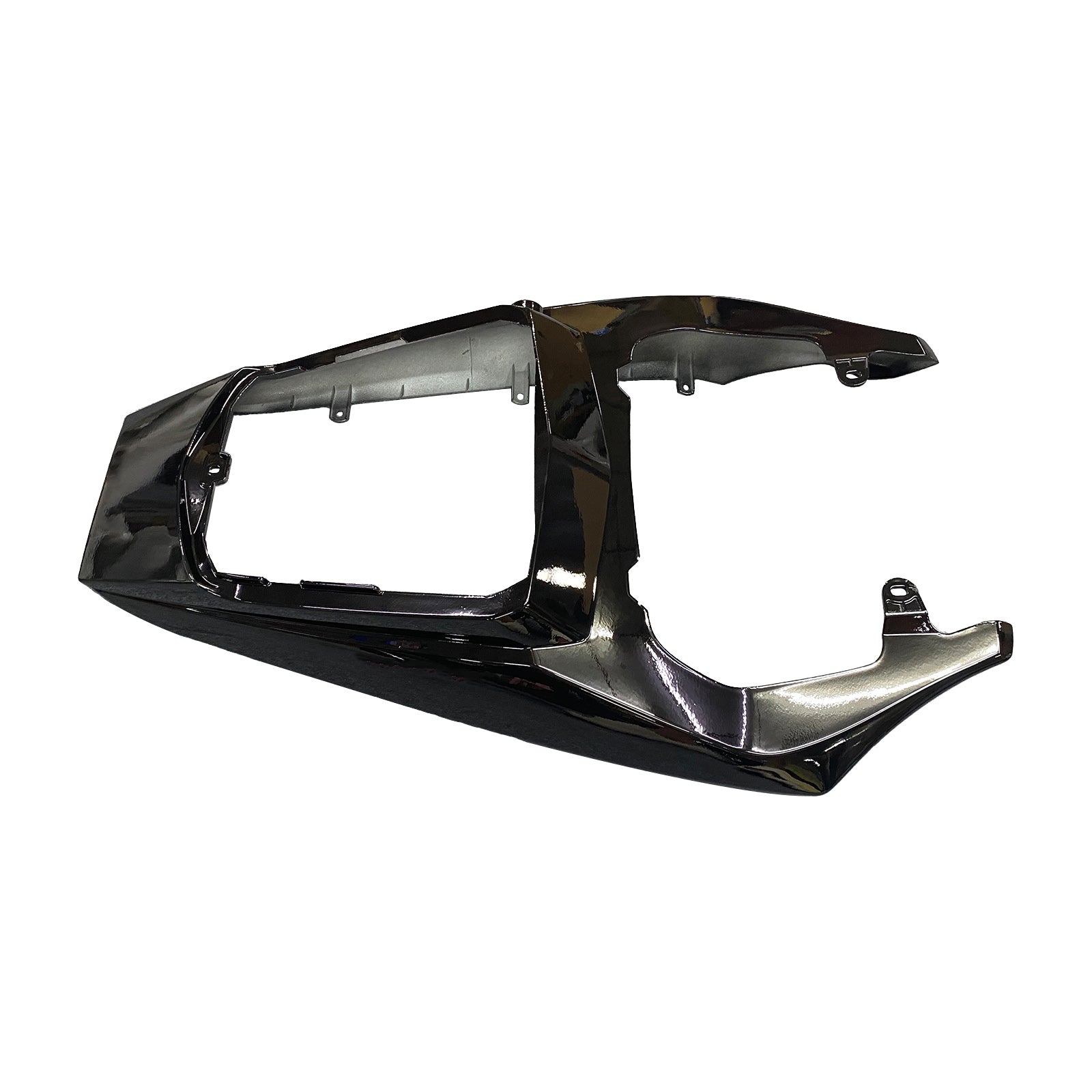 Amotopart Yamaha 2003-2004 YZF 600 R6 & 2006–2009 YZF R6S Verkleidungssatz, schwarz mit goldenem Logo