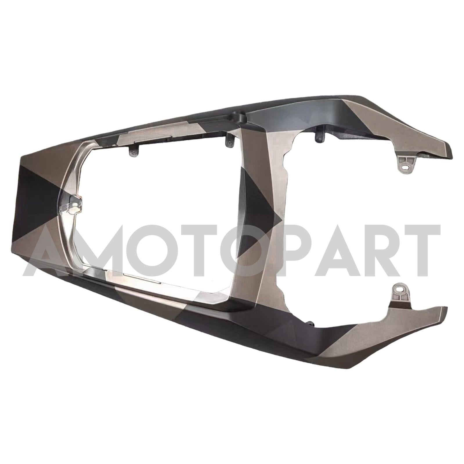 Amotopart Yamaha 2003-2004 YZF 600 R6 y 2006-2009 YZF R6S Kit de carenado negro