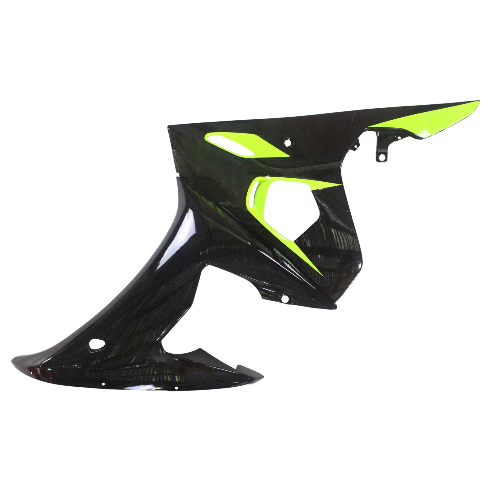 Amotopart ヤマハ 2003-2004 YZF 600 R6 & 2006-2009 YZF R6S ブラック フェアリングキット