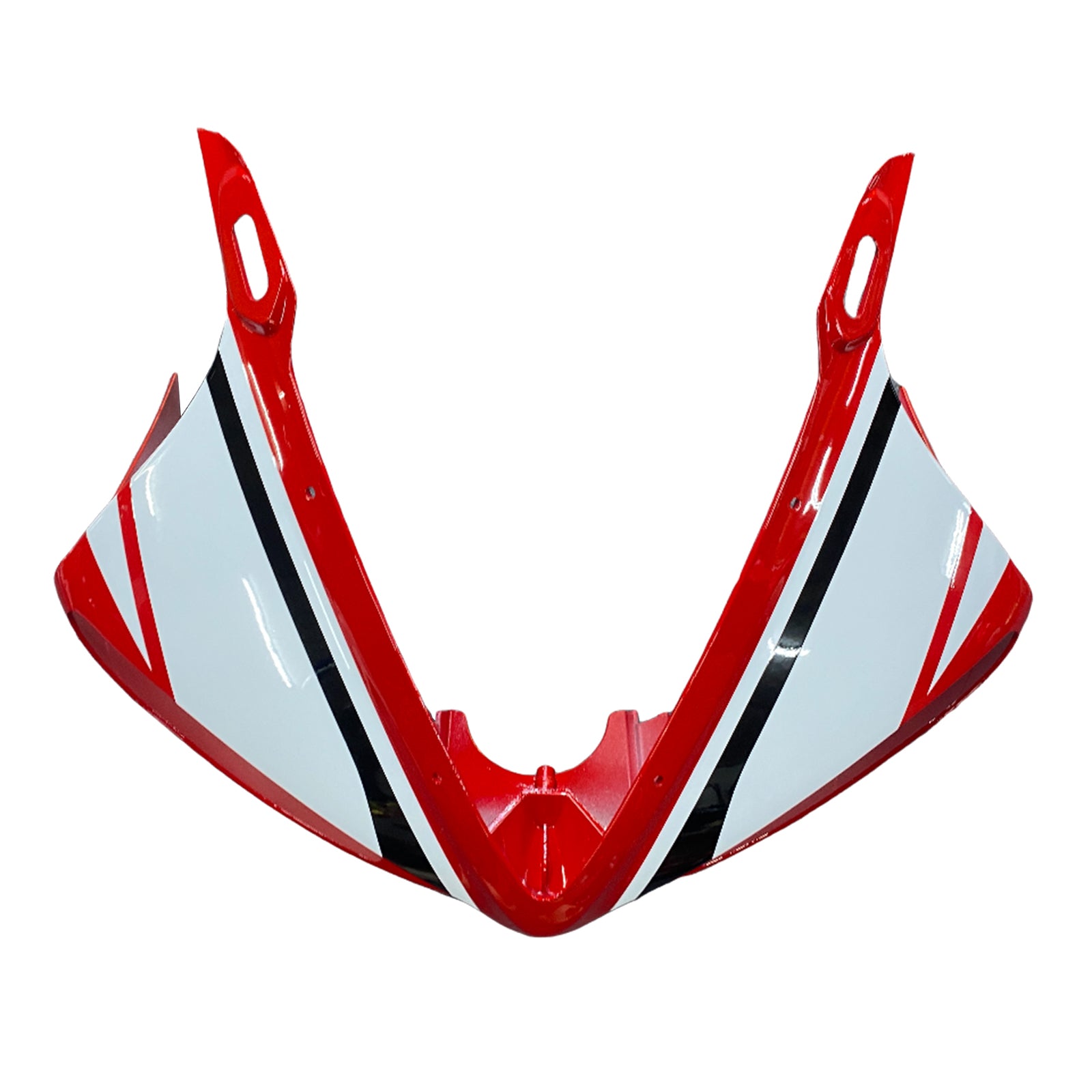 Amotopart 2003-2004 Yamaha YZF 600 R6 & 2006-2009 YZF R6S White Black Red Fairing Kit
