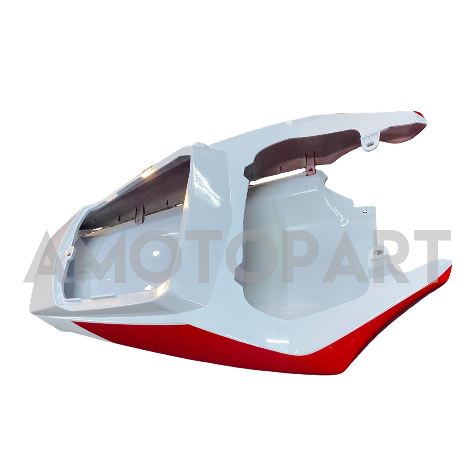 Amotopart 2003-2004 Yamaha YZF 600 R6 & 2006-2009 YZF R6S White Black Red Fairing Kit