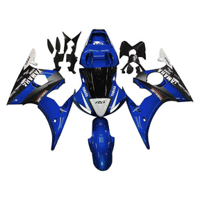 Blaues Verkleidungsset von Amotopart für Yamaha 2003–2004 YZF 600 R6 und 2006–2009 YZF R6S