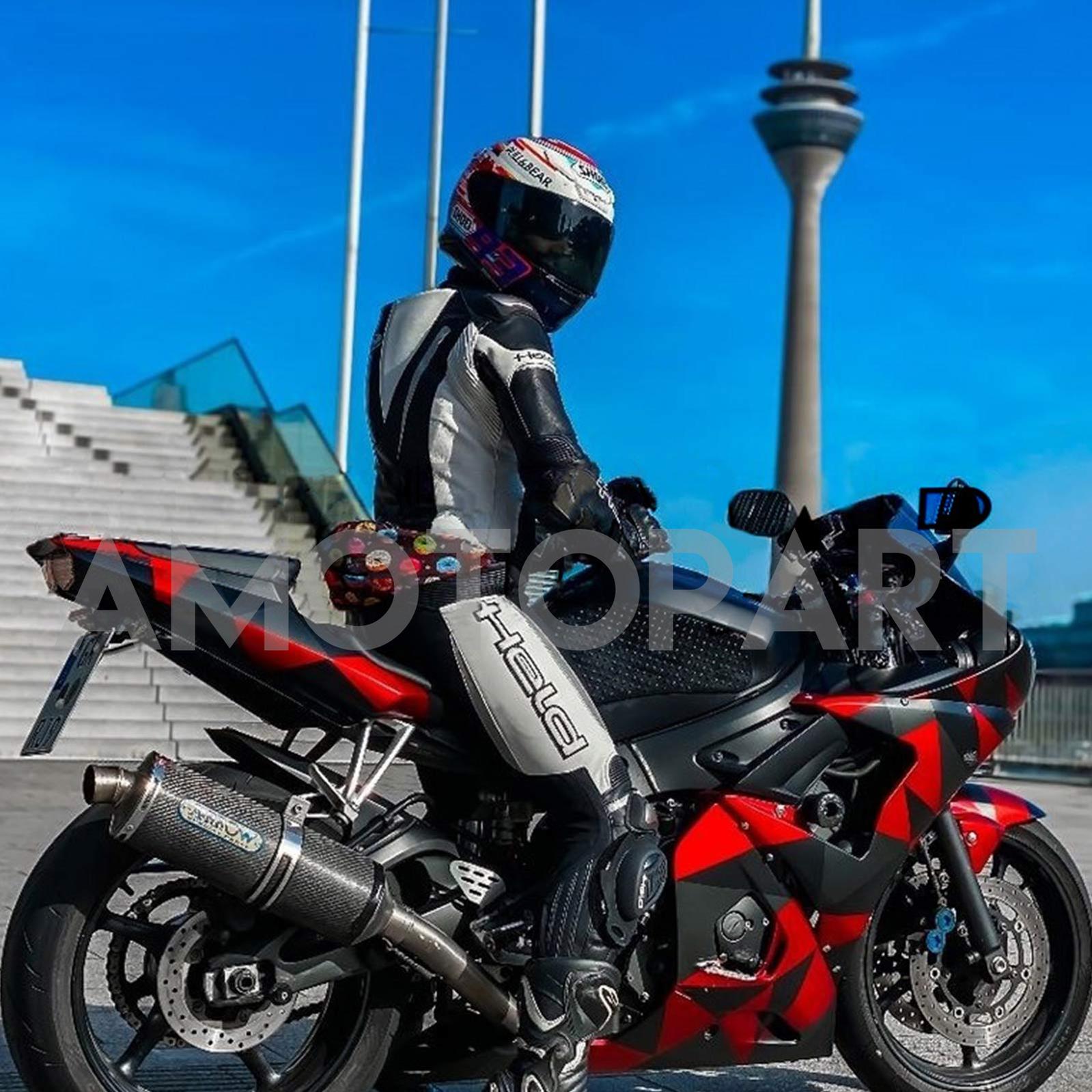 Amotopart Yamaha 2003-2004 YZF 600 R6 & 2006–2009 YZF R6S Verkleidungssatz