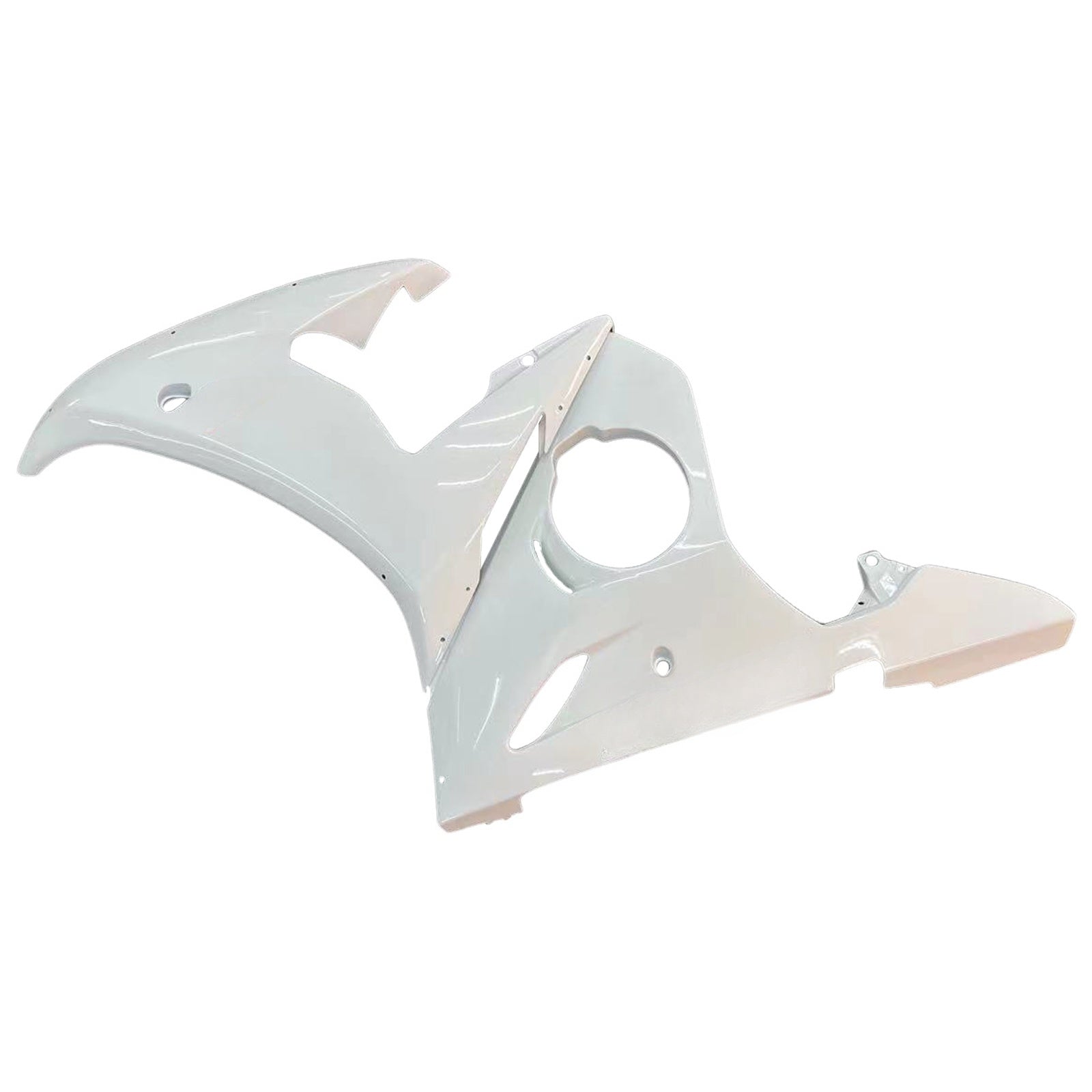 Amotopart 2005 Yamaha R6 Fairing White Kit
