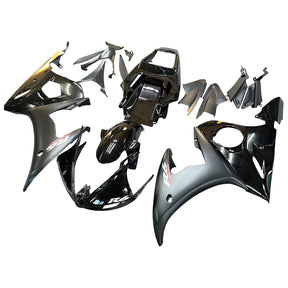 Amotopart 2005 Yamaha YZF-R6 Black Fairing Kit