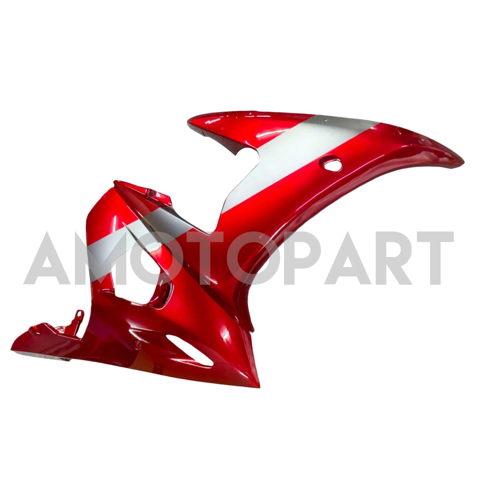 Amotopart 2005 Yamaha YZF-R6 Gloss Red&Black Fairing Kit