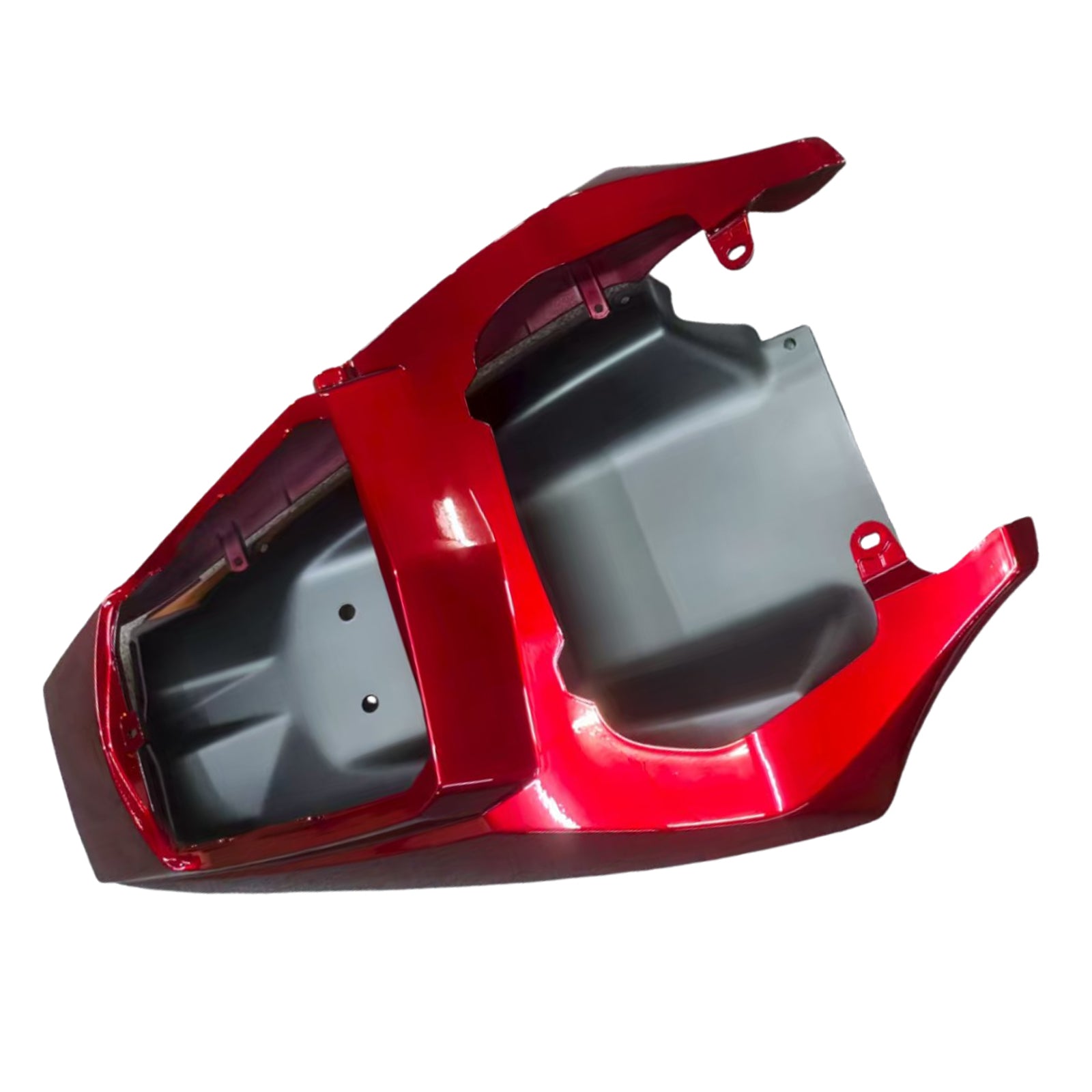 Amotopart 2005 Yamaha YZF-R6 Kit de carenado rojo y negro brillante