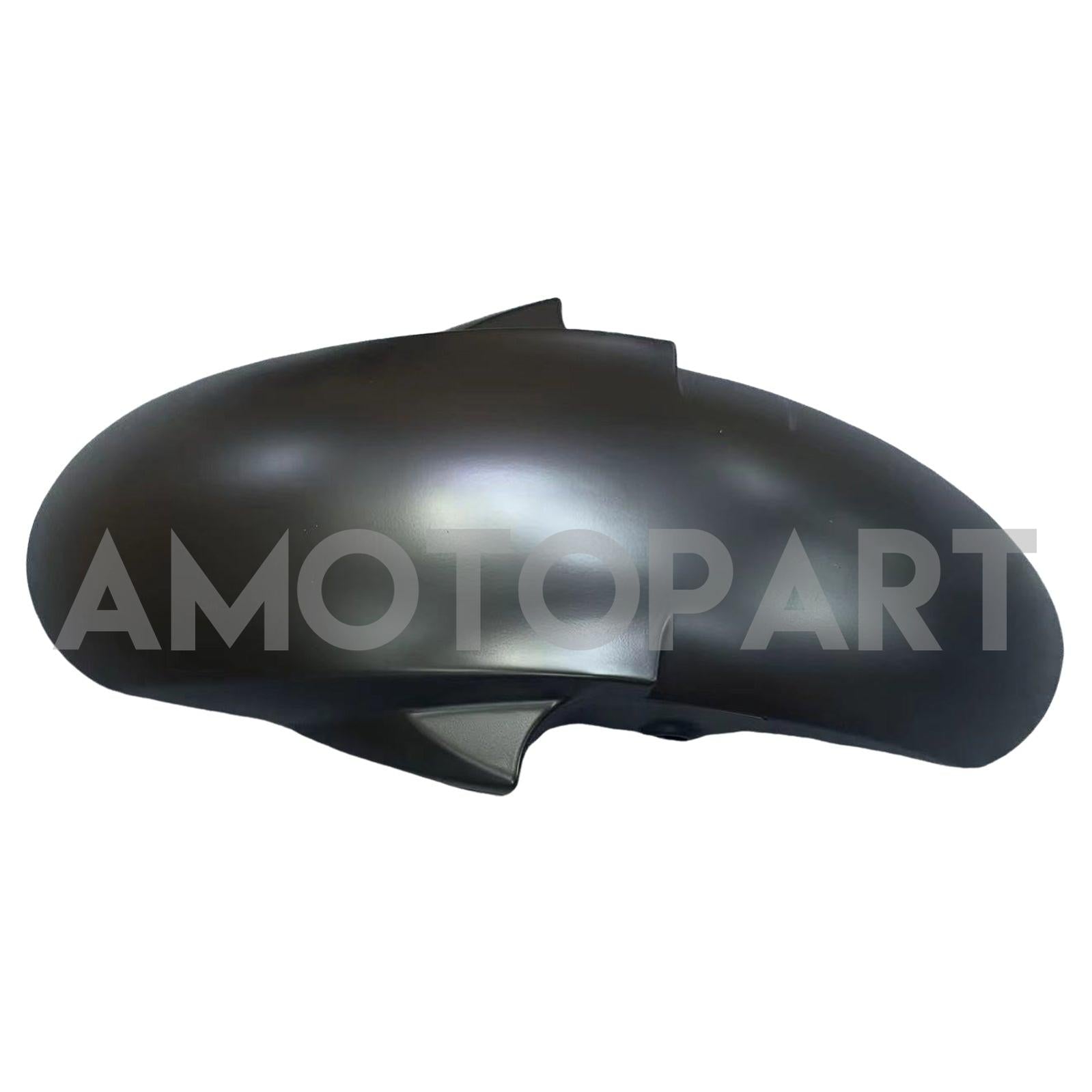 Amotopart 2005 Yamaha YZF-R6 Matte Black with Red Logo Fairing Kit