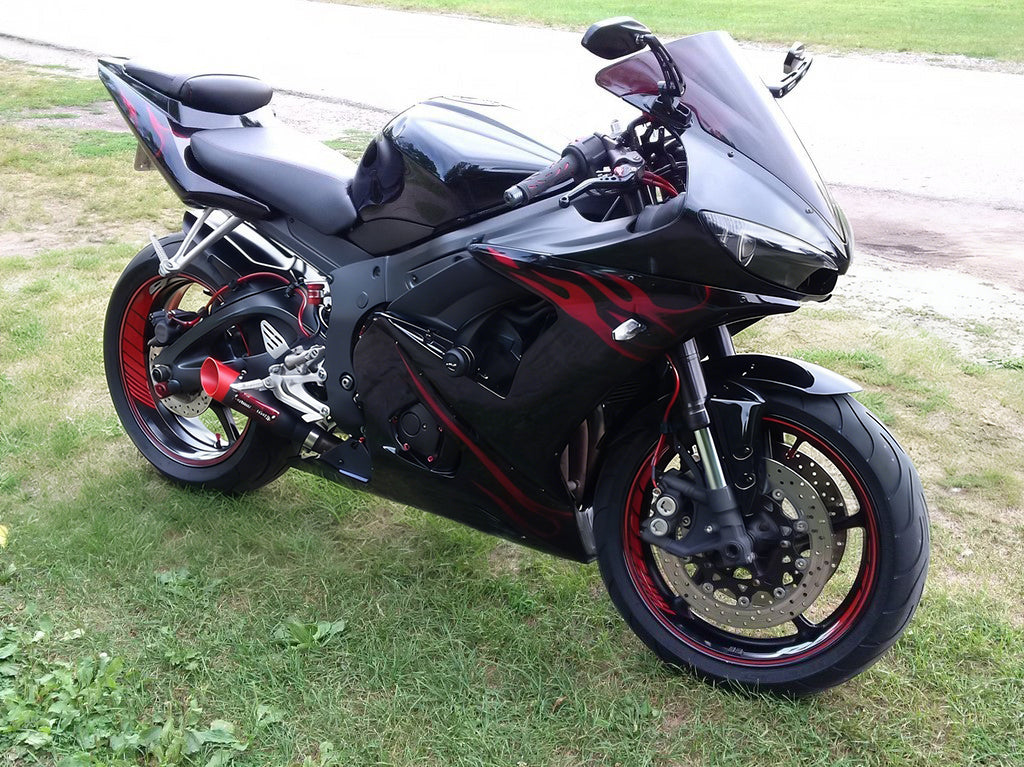 Kit de carenado Amotopart Yamaha 2005 YZF 600 R6