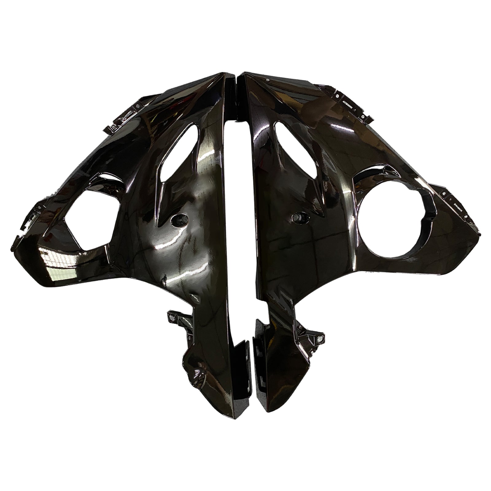 Amotopart Yamaha 2005 YZF 600 R6 Black Fairing Kit