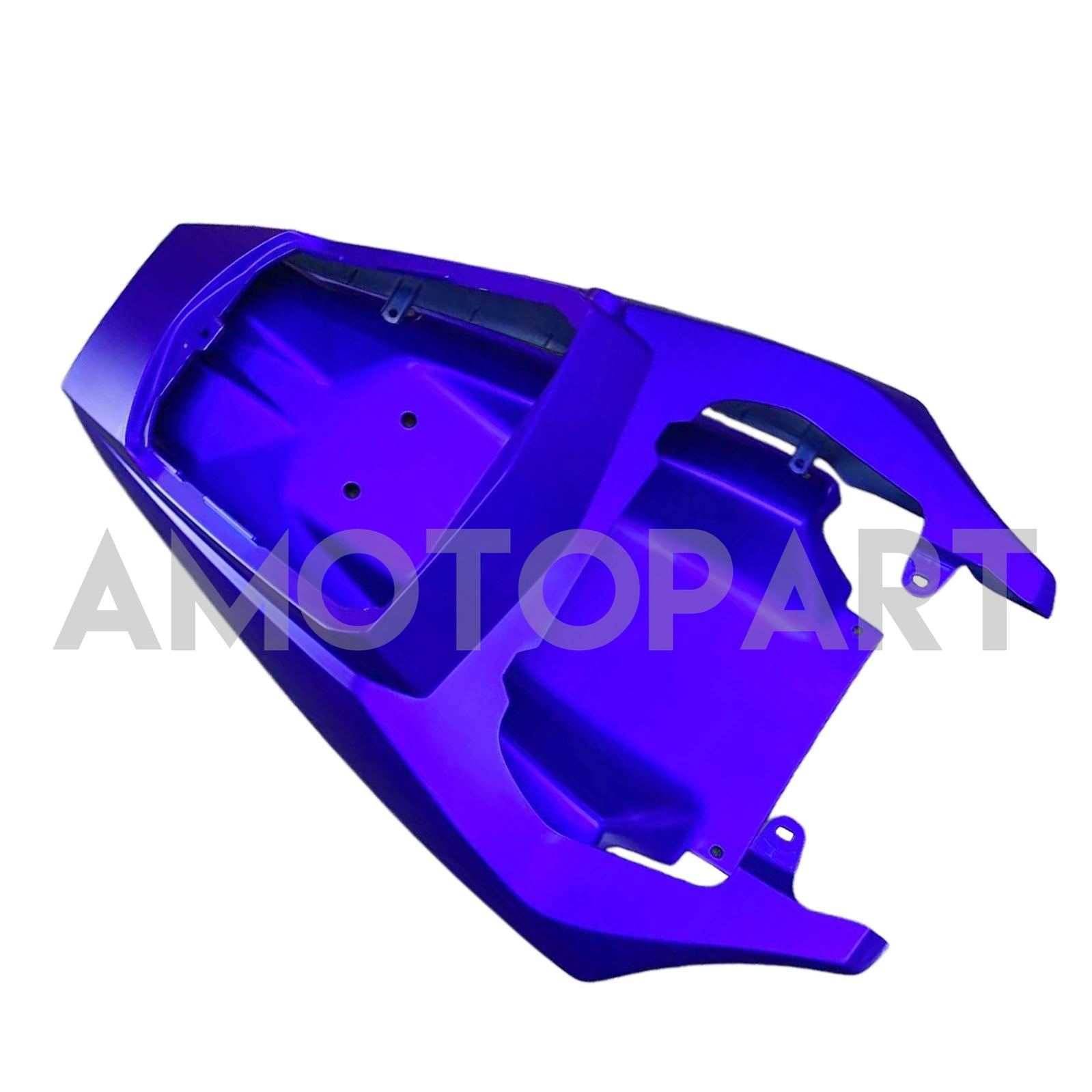 Amotopart Yamaha 2005 YZF 600 R6 Black Blue Fairing Kit