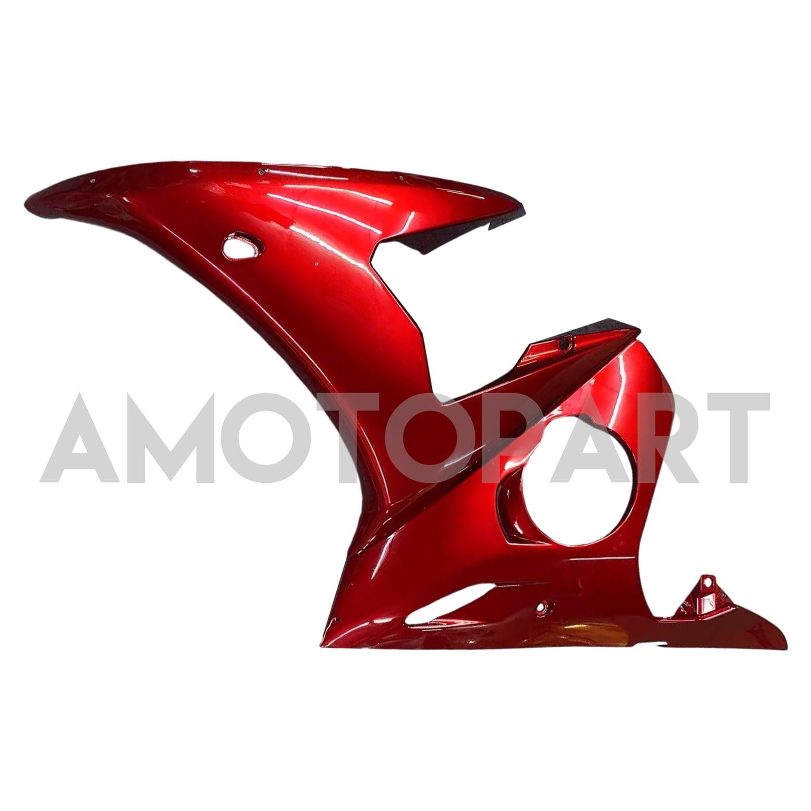 Amotopart Yamaha 2005 YZF 600 R6 Gloss Red Fairing Kit