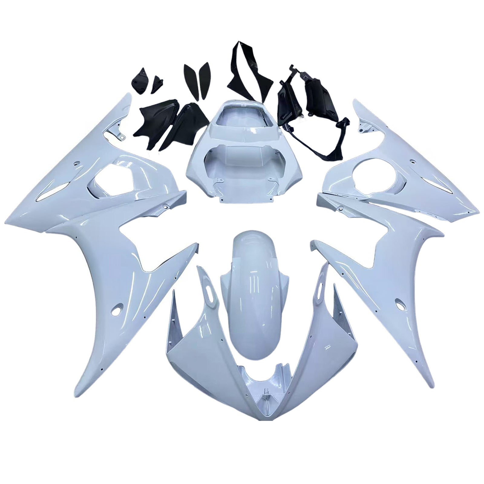 Injection Fairing Kit Bodywork Plastic ABS fit For Yamaha YZF 600 R6 2005