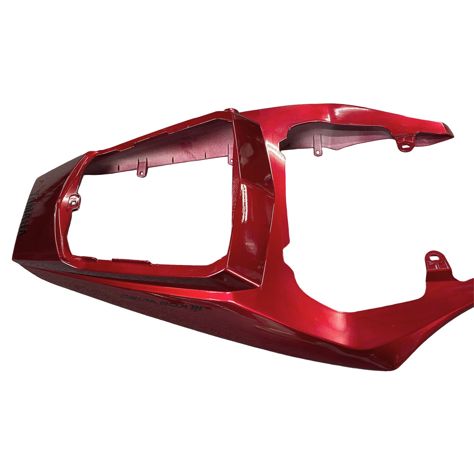 Amotopart Yamaha YZF 600 R6 2005 Rot-Schwarzes Verkleidungsset