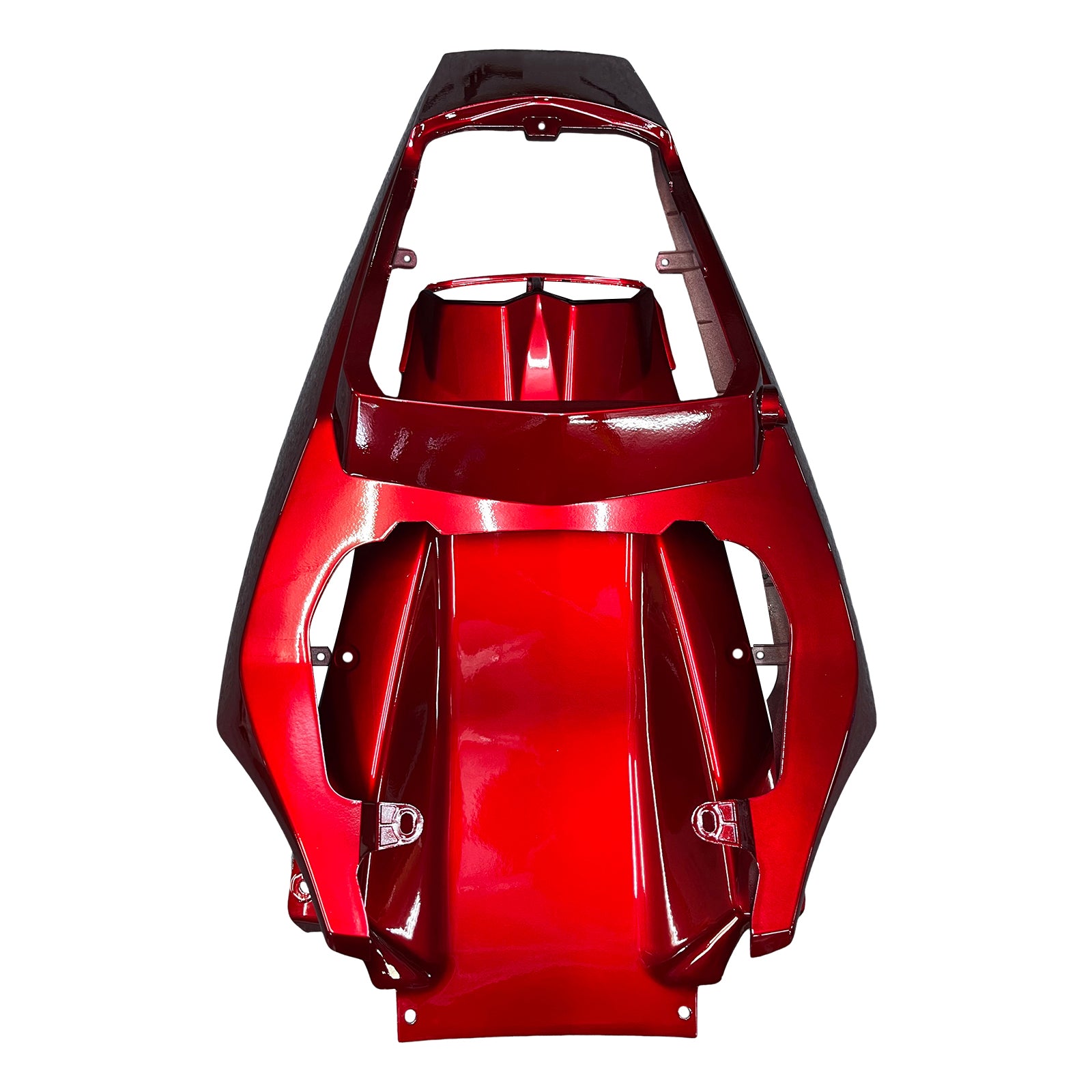 Amotopart Yamaha 2005 YZF 600 R6 Red Black Fairing Kit