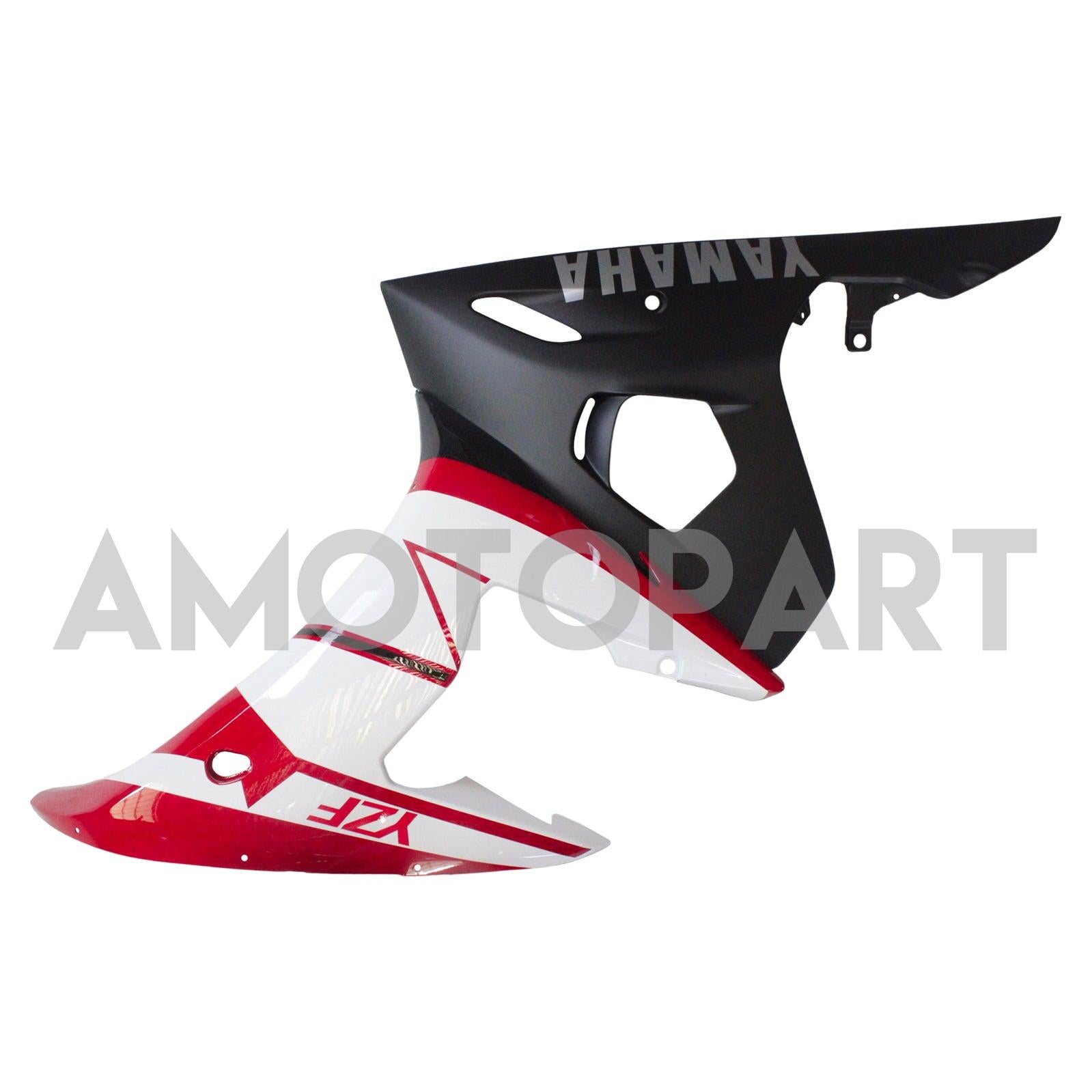 Amotopart Yamaha YZF 600 R6 2005 Red & White Fairing Kit