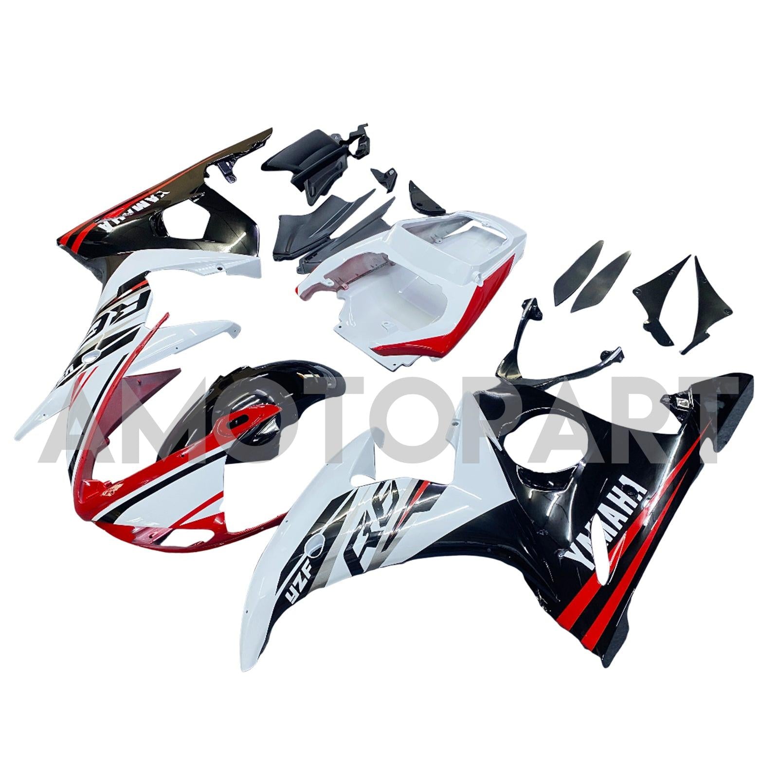 Injection Fairing Kit Bodywork Plastic ABS fit For Yamaha YZF 600 R6 2005