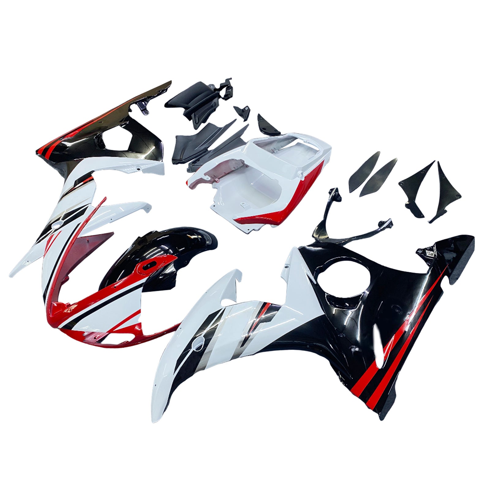 Injection Fairing Kit Bodywork Plastic ABS fit For Yamaha YZF 600 R6 2005