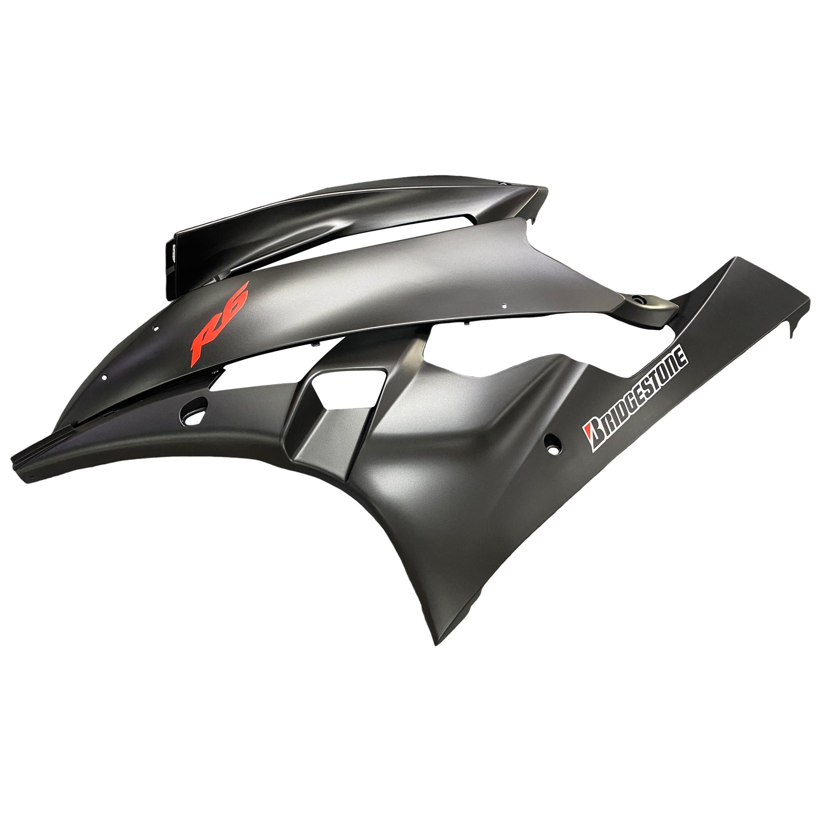 Owiewki Amotopart Yamaha YZF-R6 2006-2007 Zestaw owiewek wyścigowych Black Matte R6 Racing