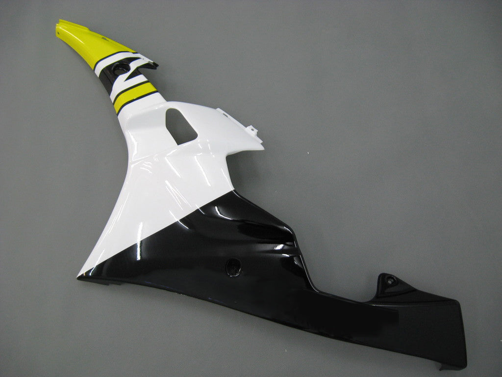 Carenados Amotopart Yamaha YZF-R6 2006-2007 Carenado Amarillo Blanco Negro R6 Racing Kit de carenado