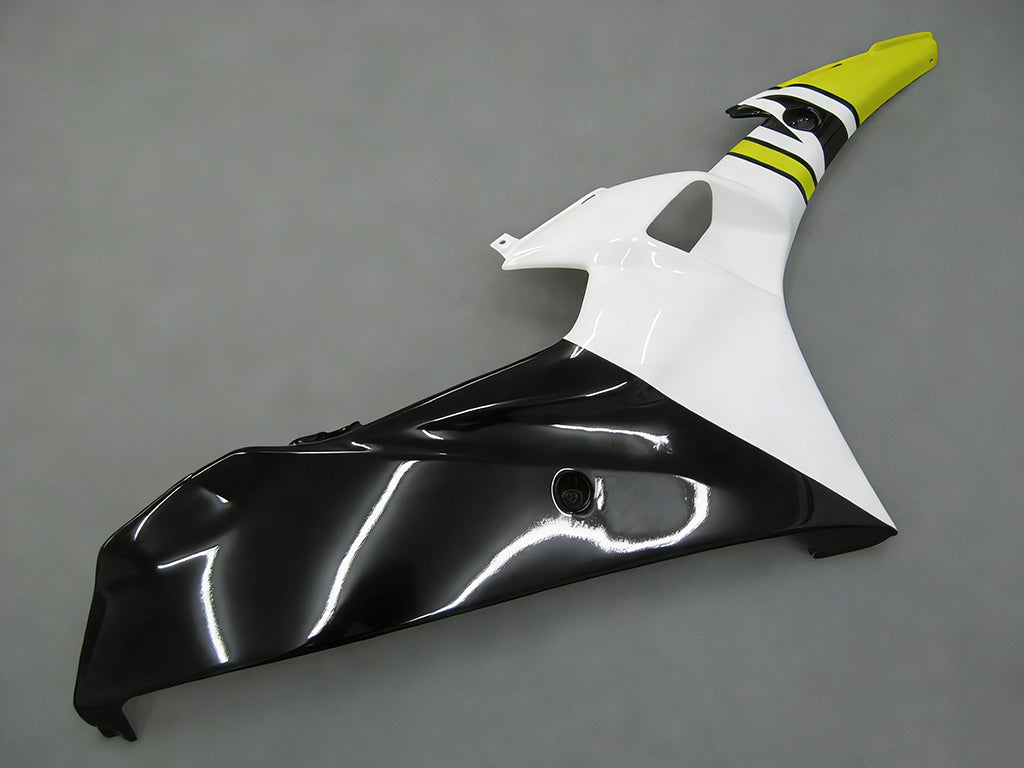 Carenados Amotopart Yamaha YZF-R6 2006-2007 Carenado Amarillo Blanco Negro R6 Racing Kit de carenado