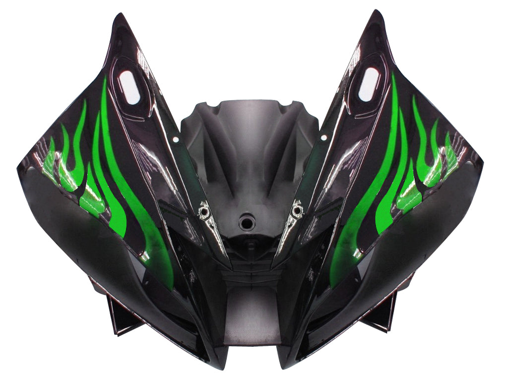 Amotopart Fairings Yamaha YZF-R6 2006-2007 Fairing Black & Green Fairing Kit