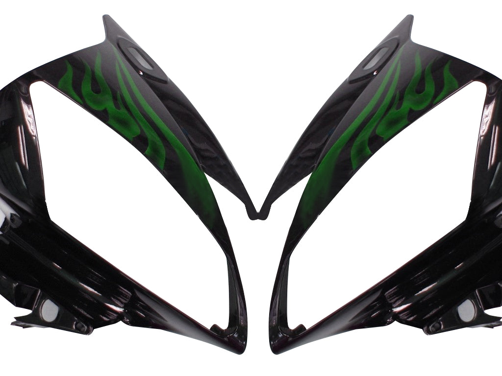 Amotopart Fairings Yamaha YZF-R6 2006-2007 Fairing Black & Green Fairing Kit