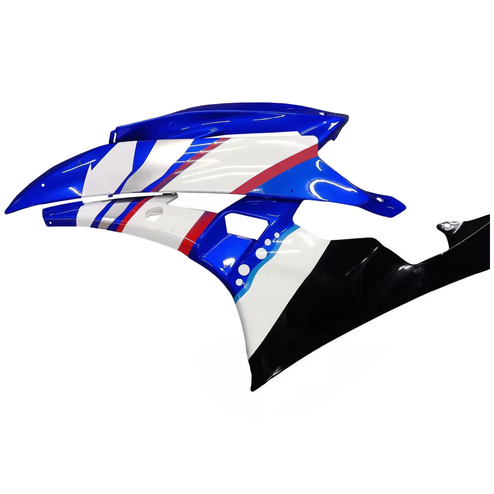 Amotopart Fairings Yamaha YZF-R6 2006-2007 Fairing Blue Black R6 Racing Fairing Kit