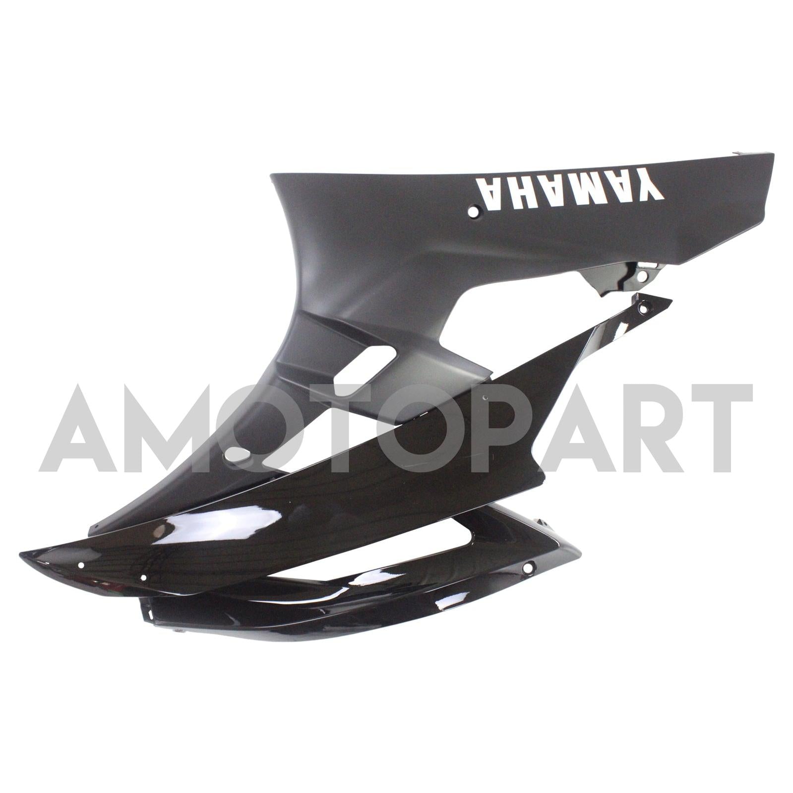 Amotopart fairings Yamaha YZF-R6 2006-2007 Fairing Contrast Black Fairing Kit