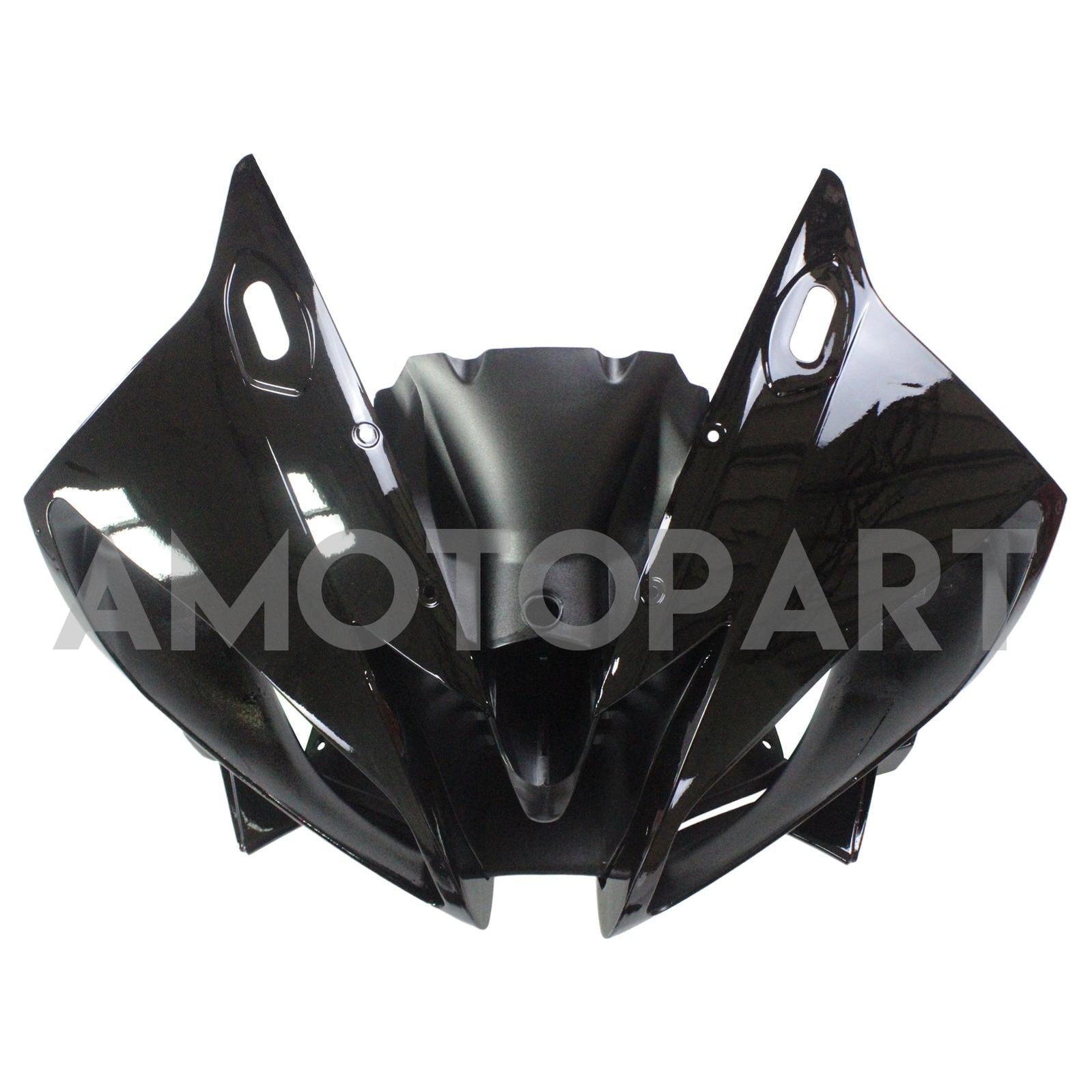 Amotopart fairings Yamaha YZF-R6 2006-2007 Fairing Contrast Black Fairing Kit