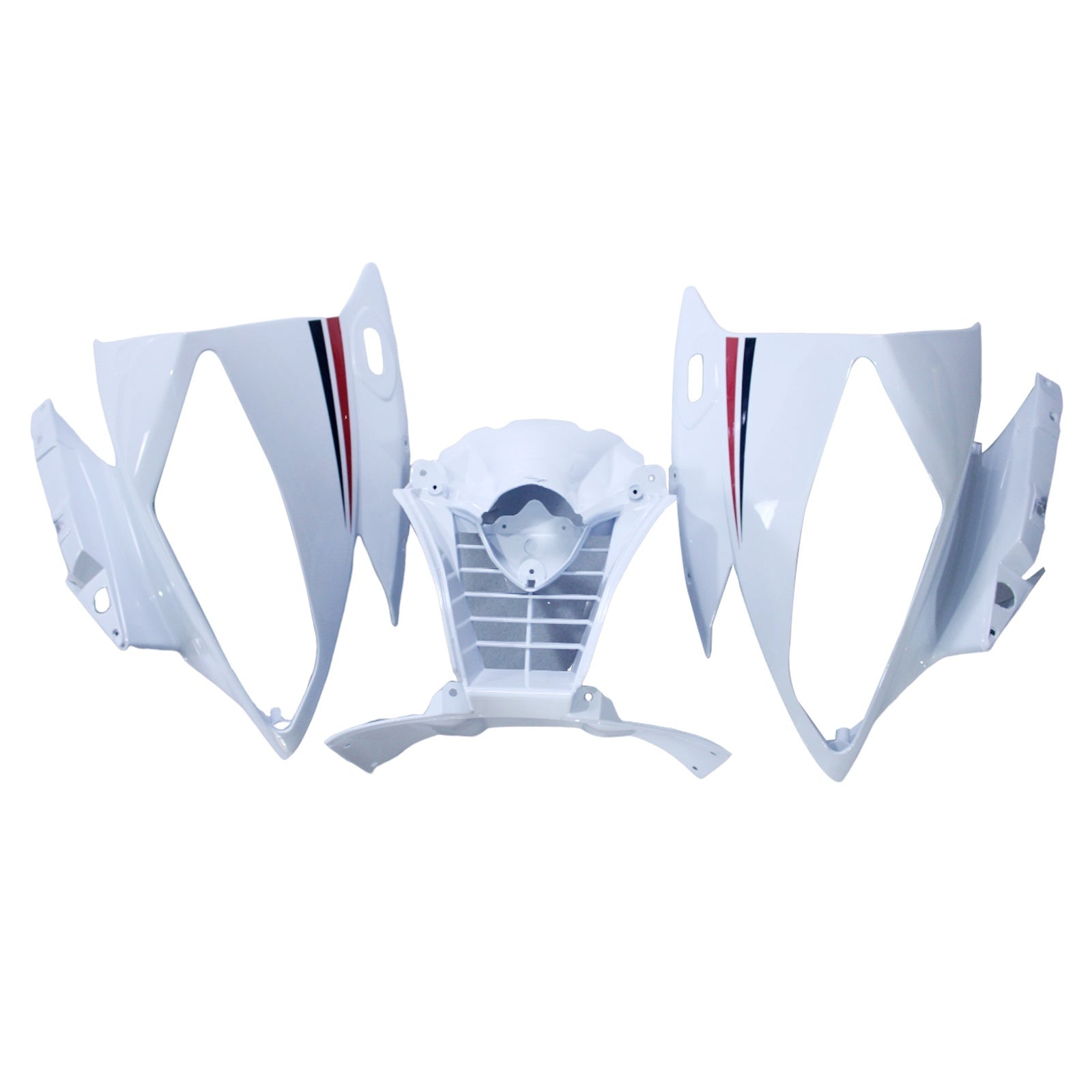 Amotopart フェアリング ヤマハ YZF-R6 2006-2007 フェアリング ホワイト レッド ブラック フェアリングキット