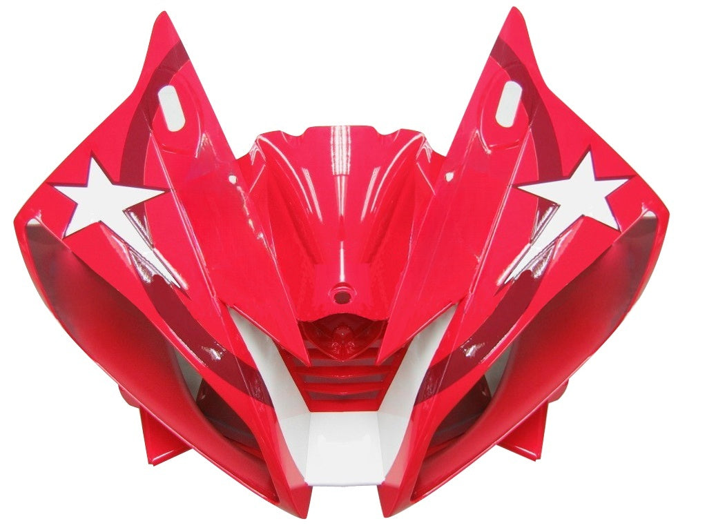 Amotopart Fairings Yamaha YZF-R6 2006-2007 Fairing Red White Star FIAT Fairing Kit