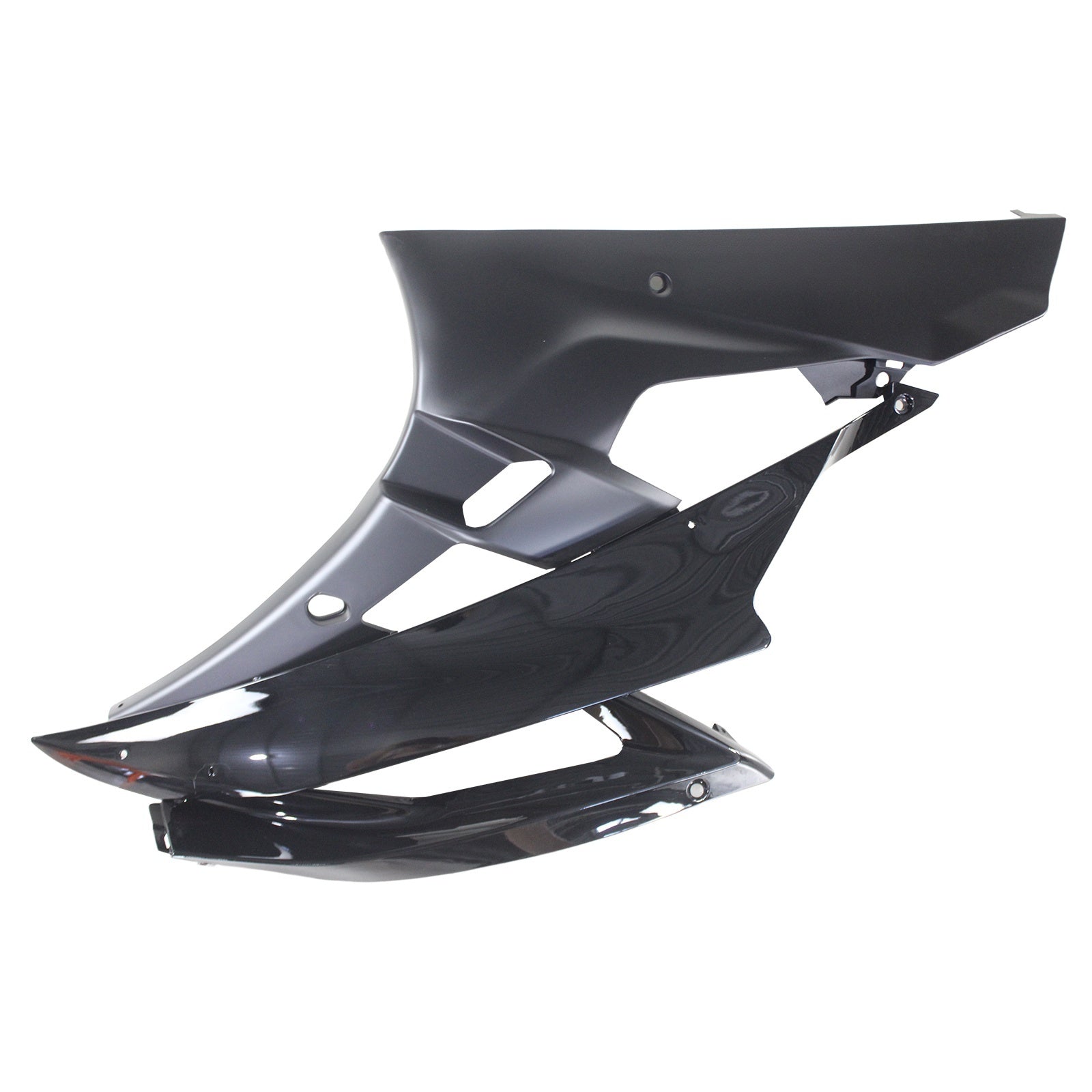 Amotopart Yamaha 2006-2007 YZF 600 R6 All Black Fairing Kit